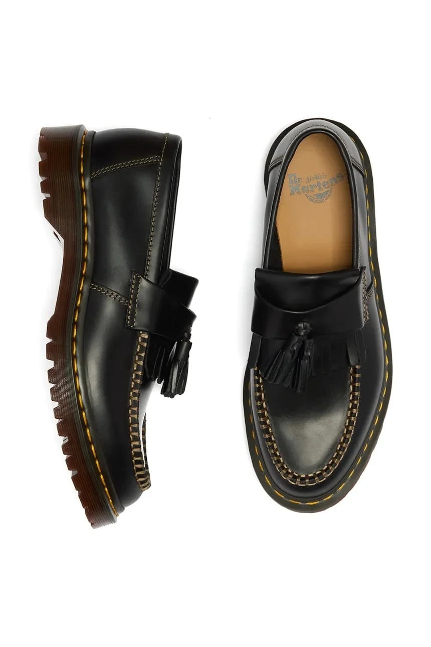 Кожаные лоферы Adrian Ben Tassel Loafer - фото 6