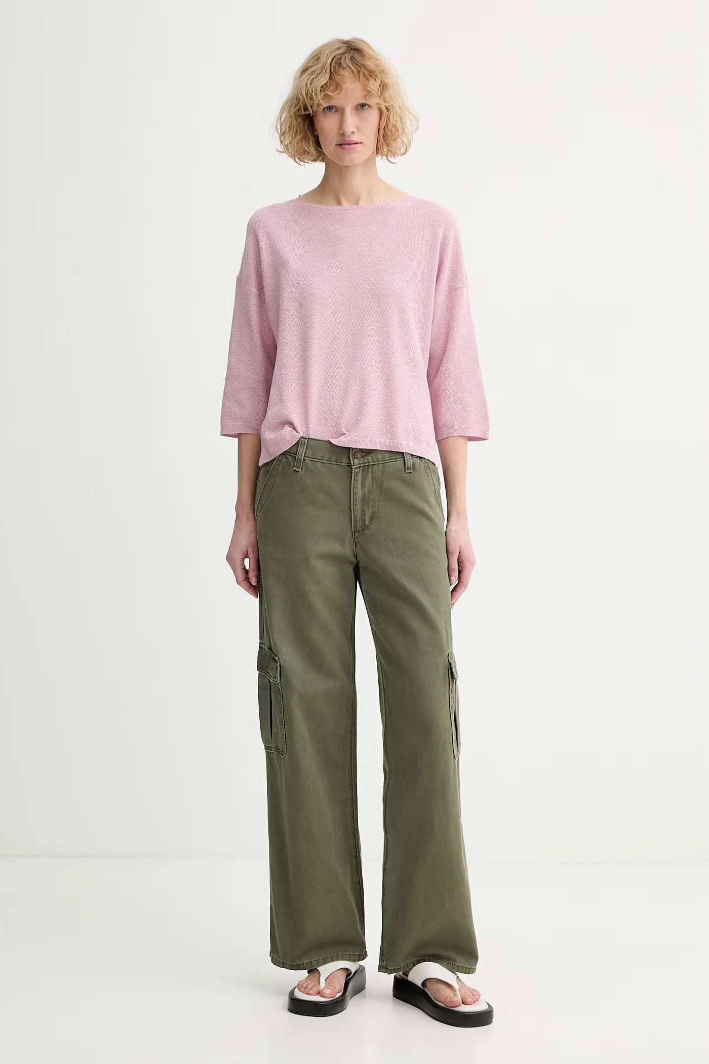 Женские брюки карго из хлопка SUPERLOW LOOSE CARGO ND - фото 2