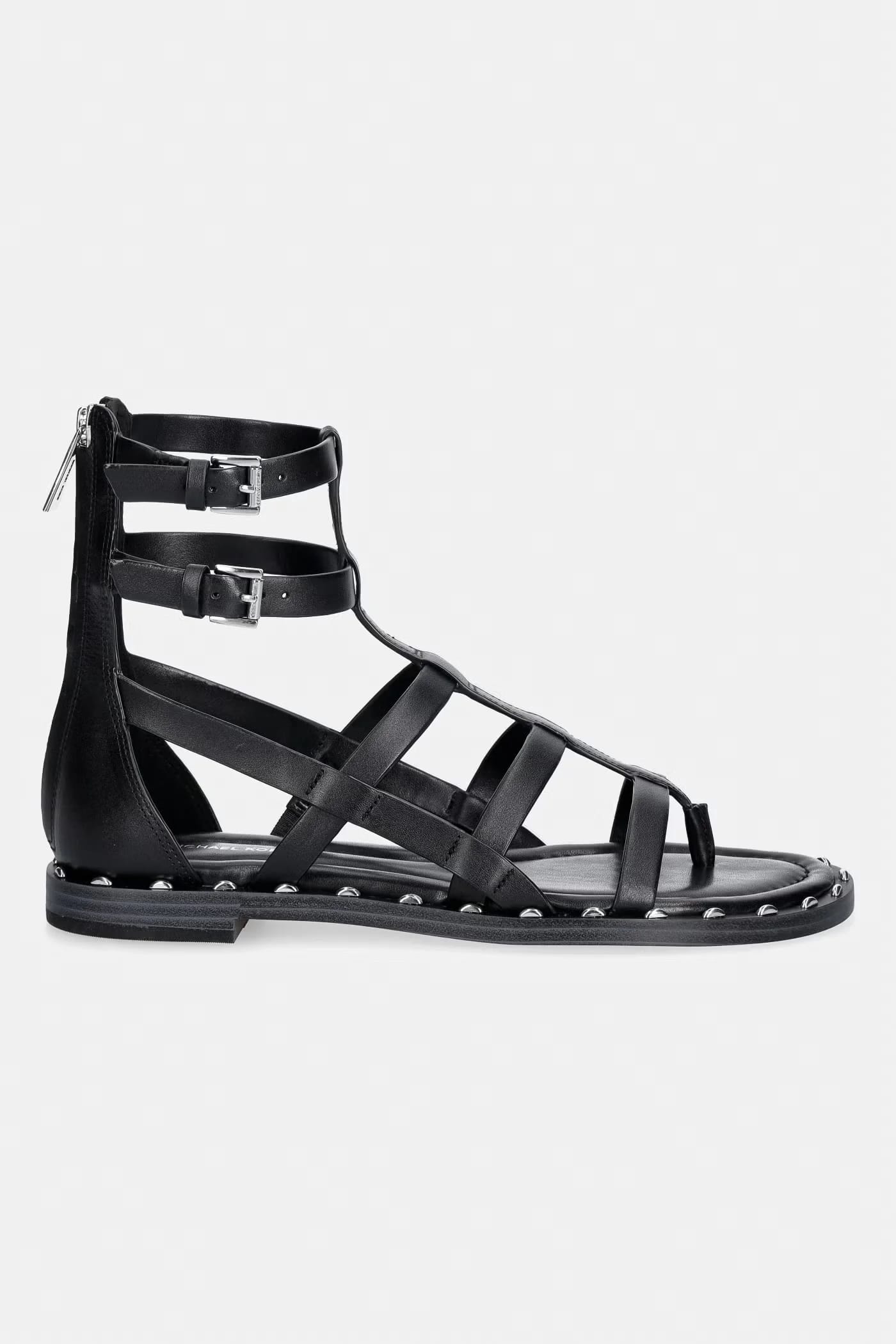 Женские кожаные босоножки Noa Flat Sandal - фото 2