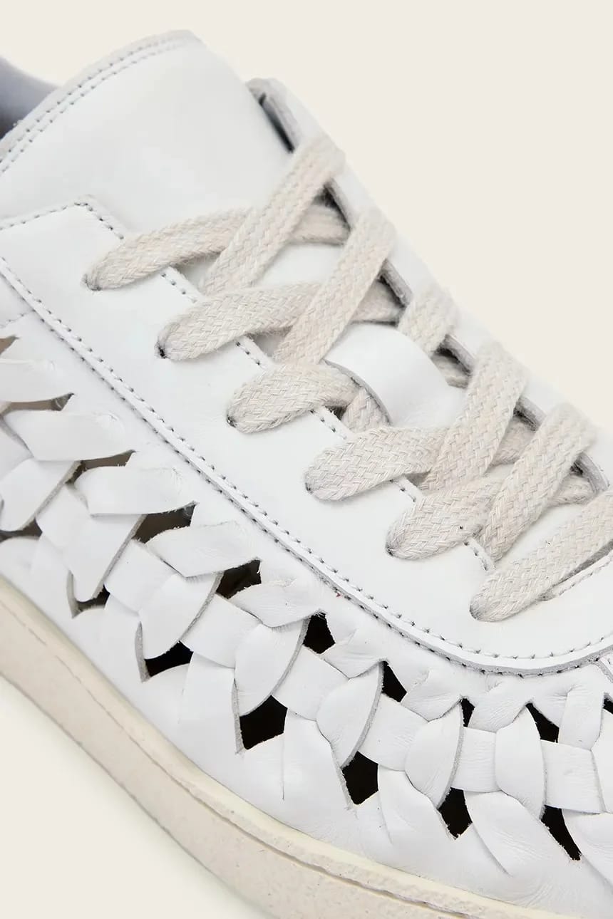Velma Woven Sneaker, женские кожаные кроссовки - фото 4