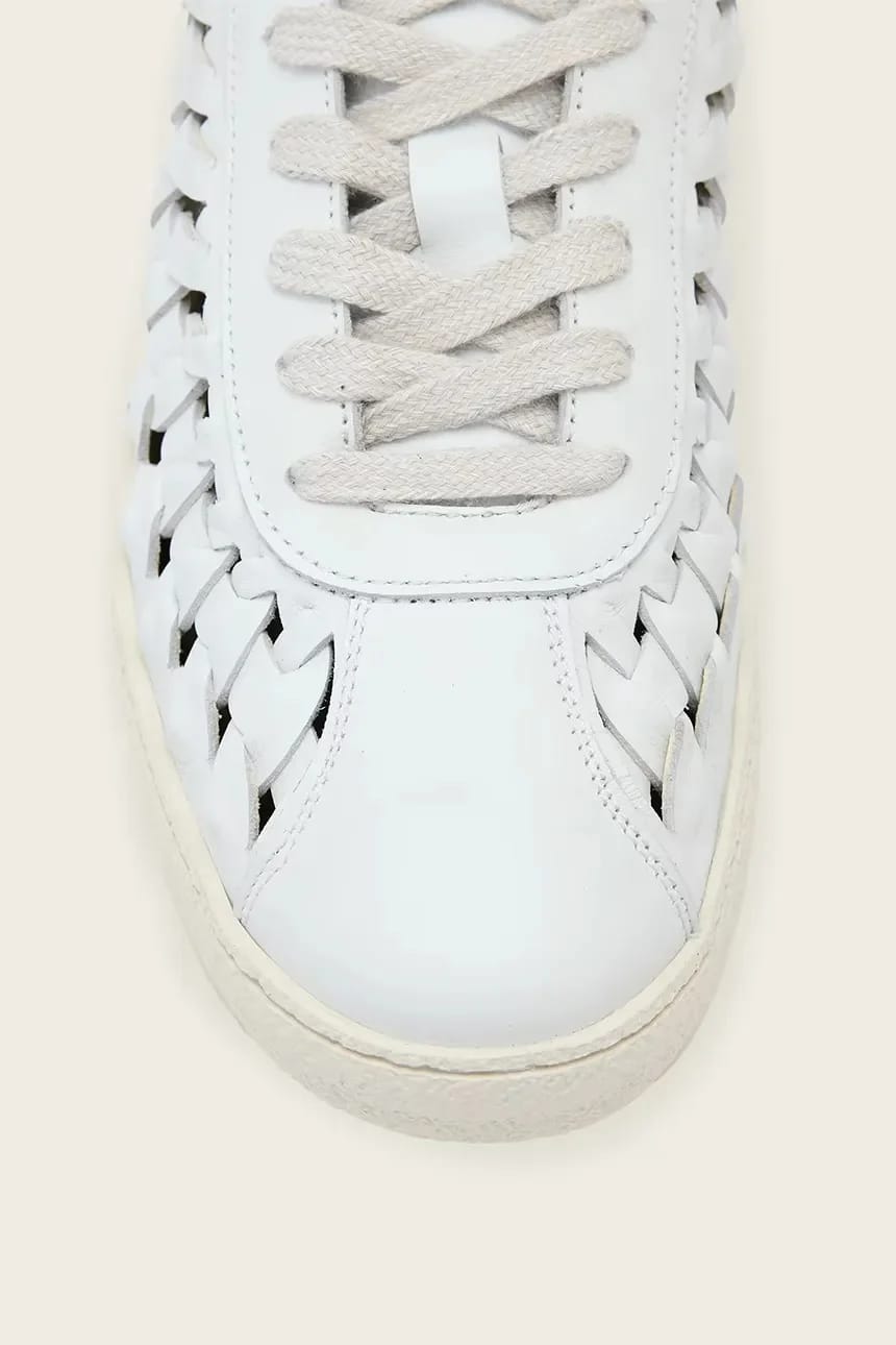 Velma Woven Sneaker, женские кожаные кроссовки - фото 5