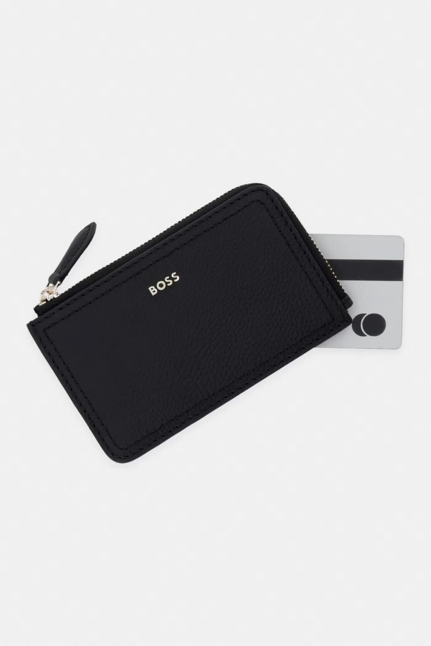 Женский кожаный кошелек Lenah Zip Cardholder - фото 4