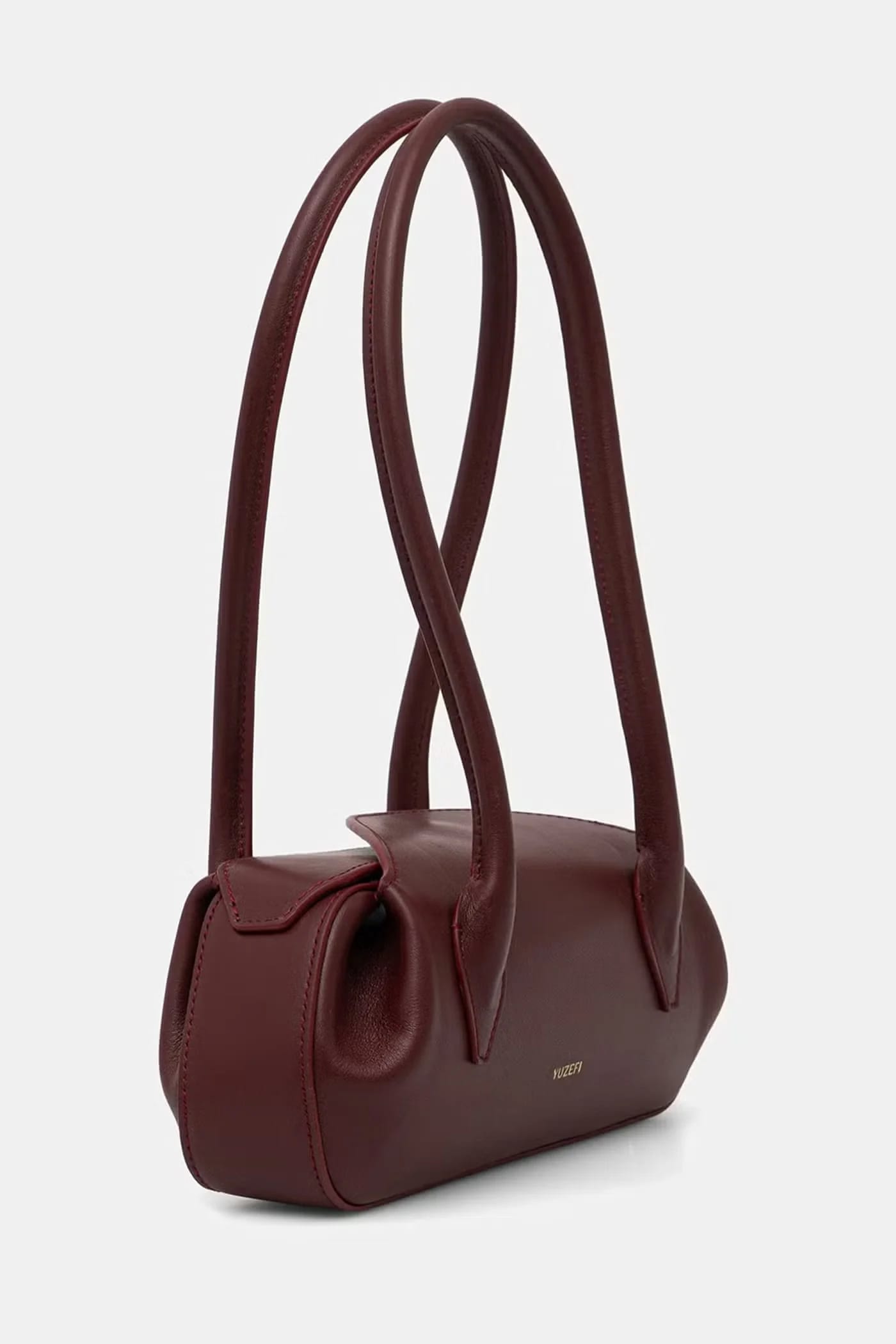 Женская кожаная сумка-багет OYSTER SHOULDER BAG MINI - фото 2