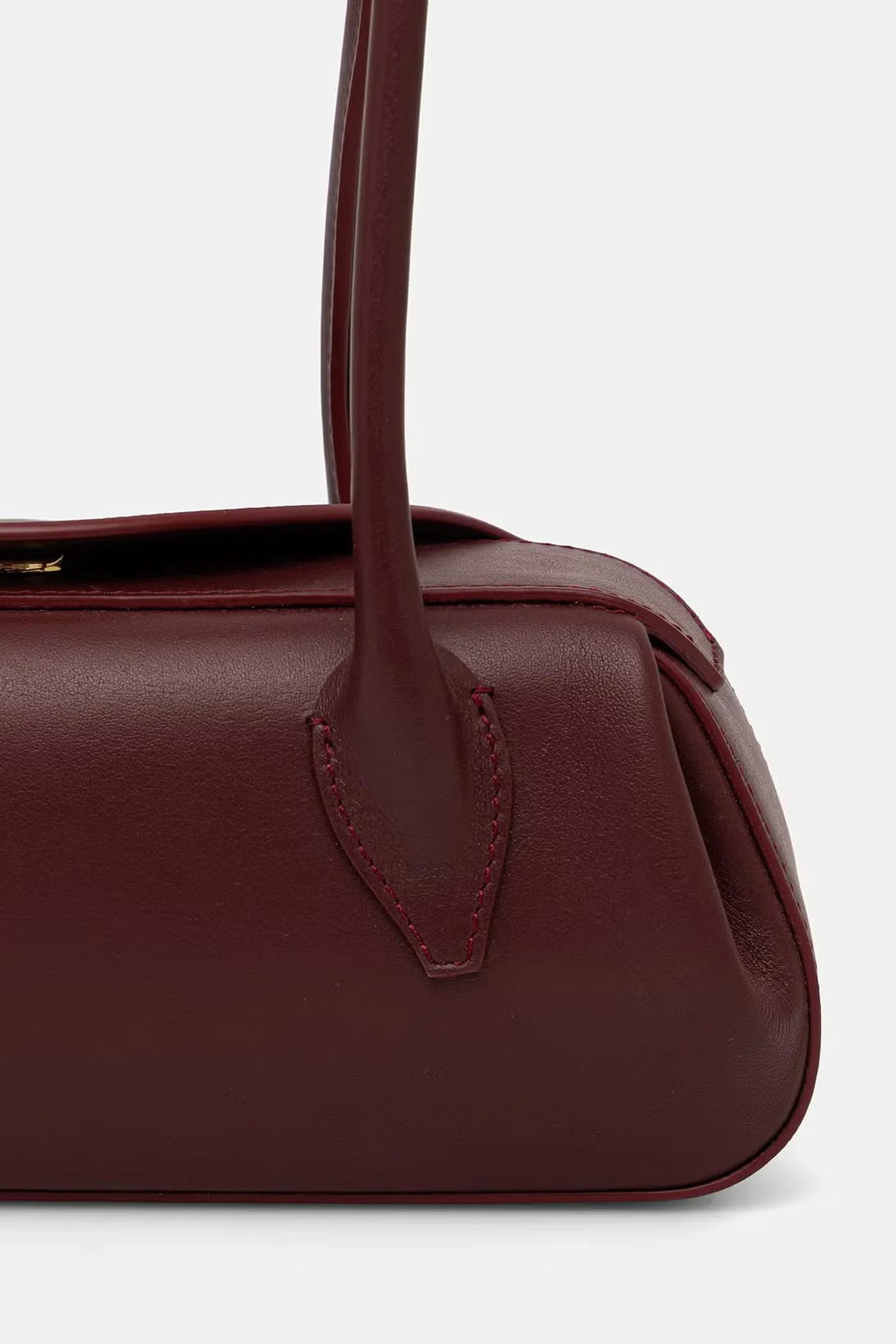 Женская кожаная сумка-багет OYSTER SHOULDER BAG MINI - фото 3