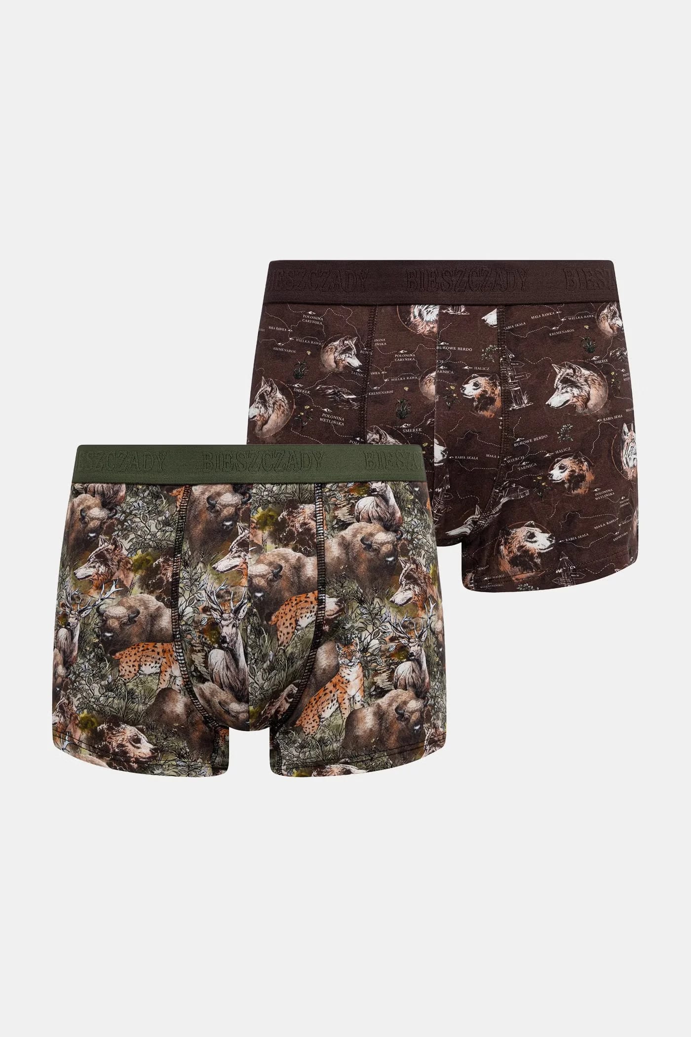 Мужские боксеры из хлопка с эластаном, 2 пары - фото 2