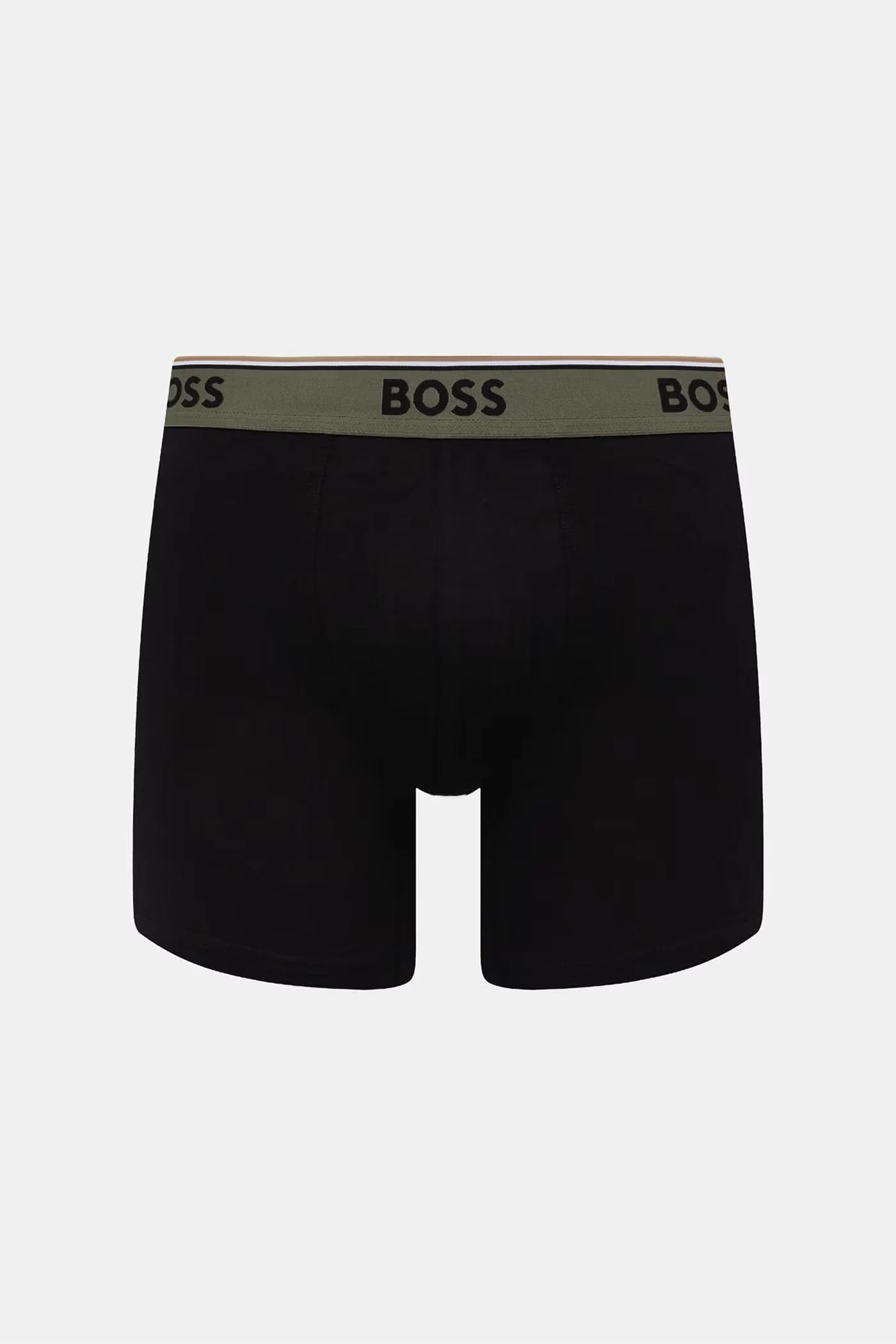 Комплект из 3 мужских боксеров BoxerBr 3P Power Des из хлопка - фото 4