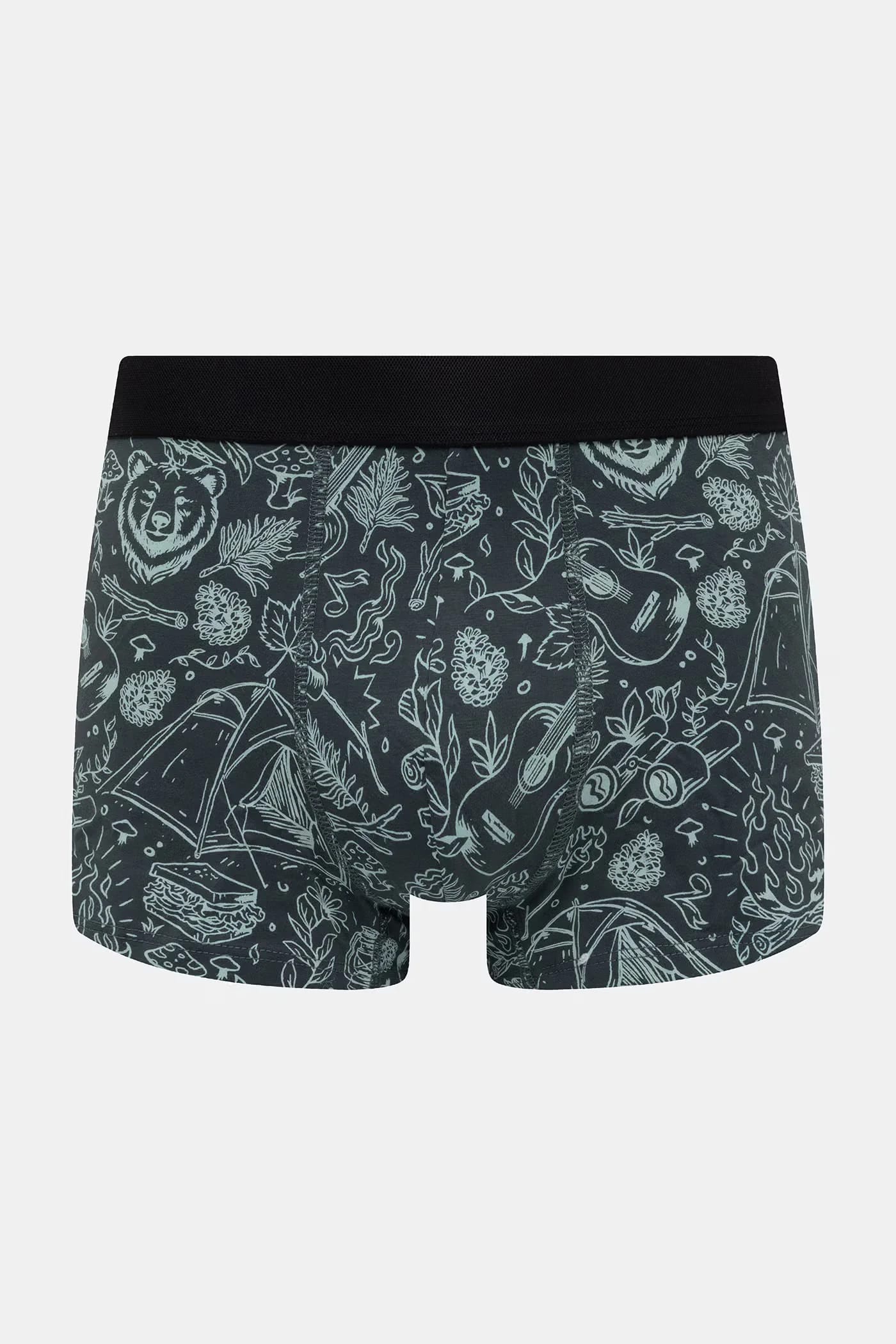 Мужские боксеры из хлопка с эластаном, 2 пары - фото 3
