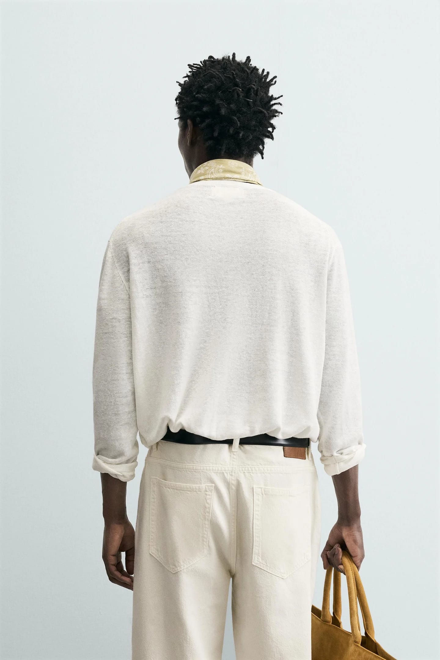 СВИТЕР HENLEY, 100% ИЗ КОНОПЛИ. - фото 3