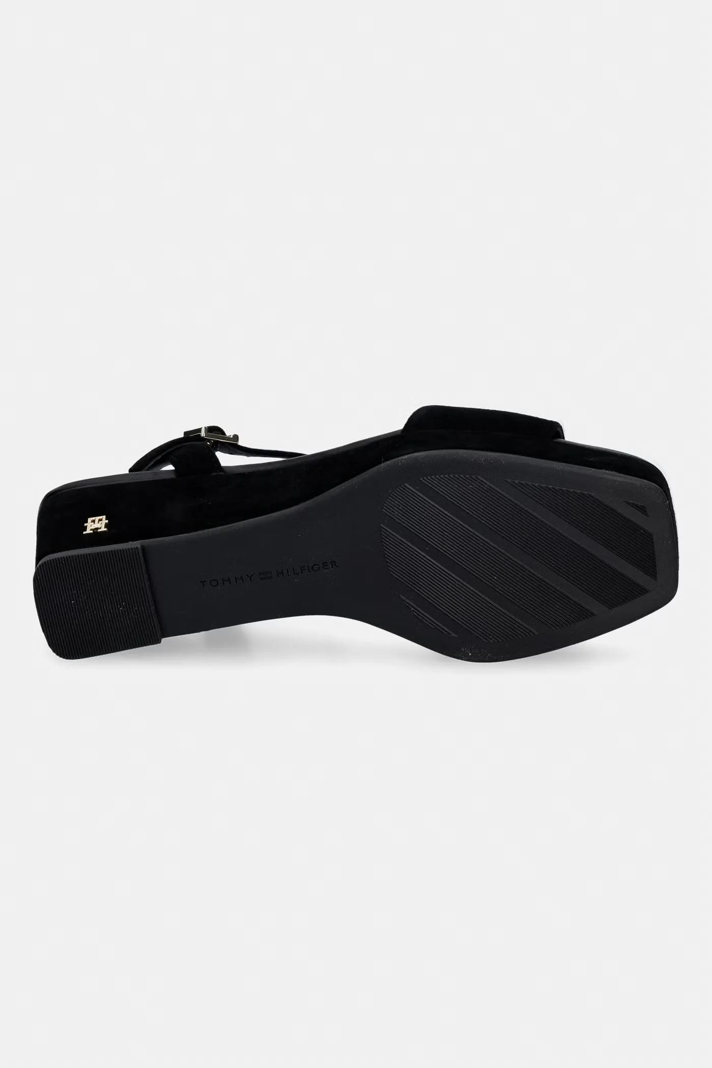 замшевые босоножки на танкетке SUEDE WRAPPED MID WEDGE - фото 5