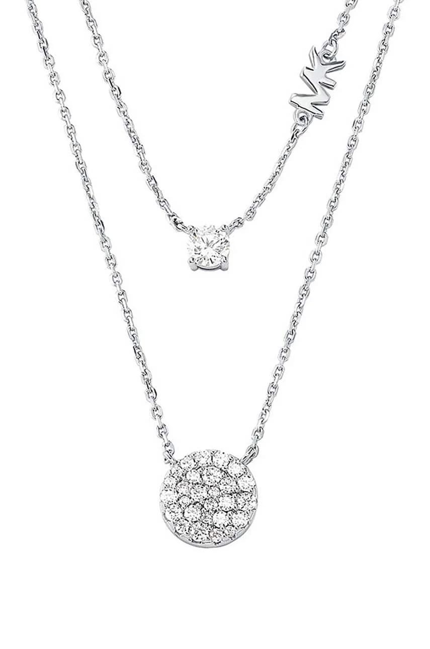 Серебряное ожерелье