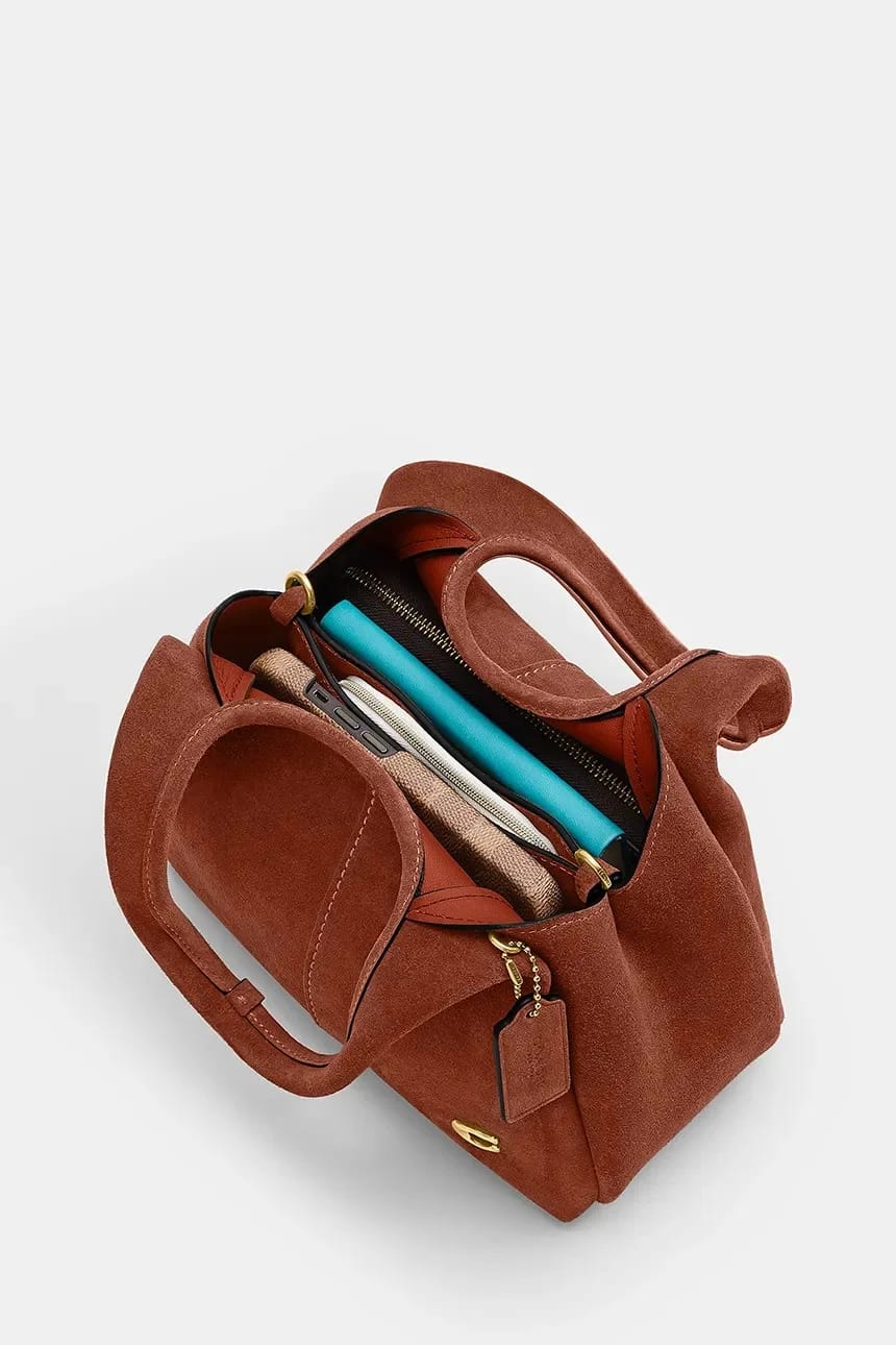 Suade Lana плечо Bag 23 замшевая женская сумка через плечо - фото 5