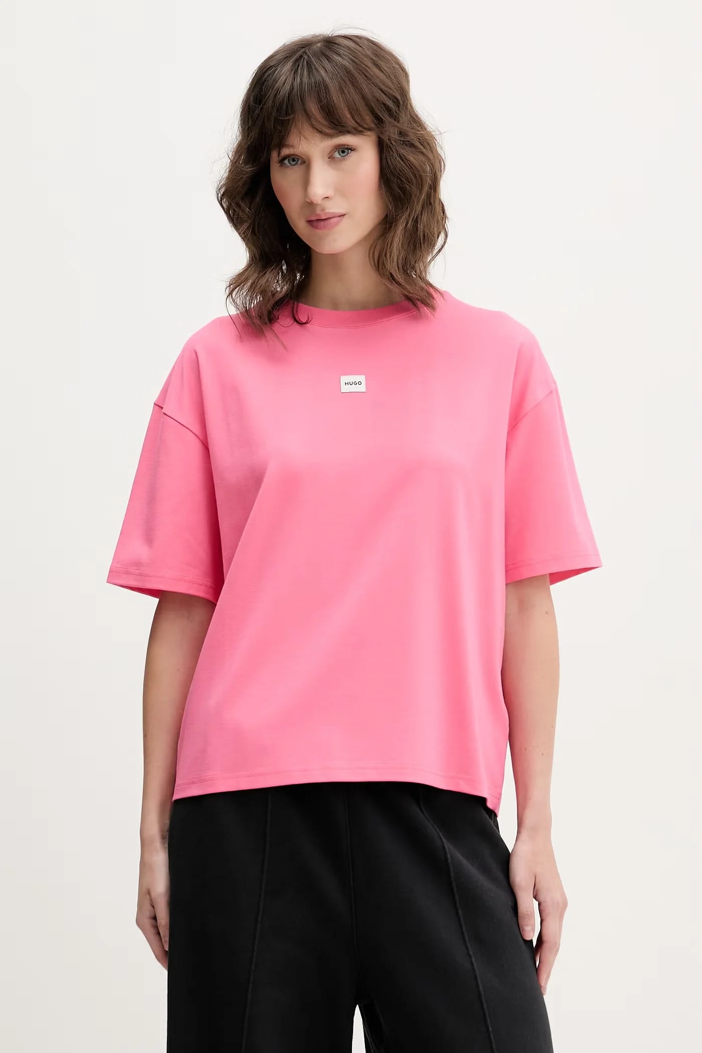 Женская футболка оверсайз с модалом SIGNATURE_TSHIRT