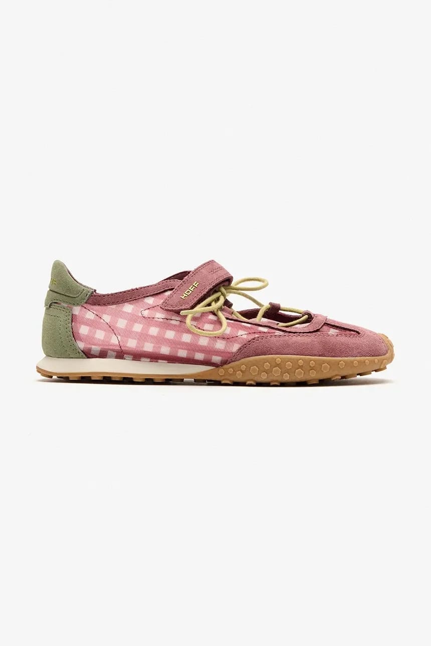 Женские кожаные кроссовки BRIDGE BOW VICHY BERRY