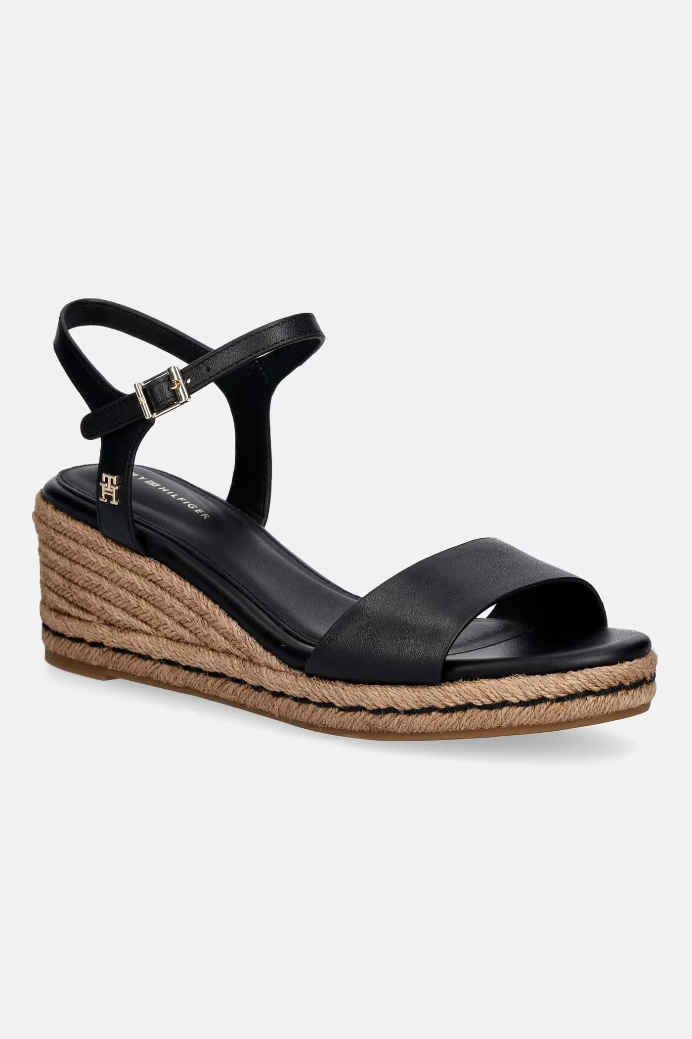 Кожаные босоножки на танкетке MID WEDGE ESPAD LEATHER