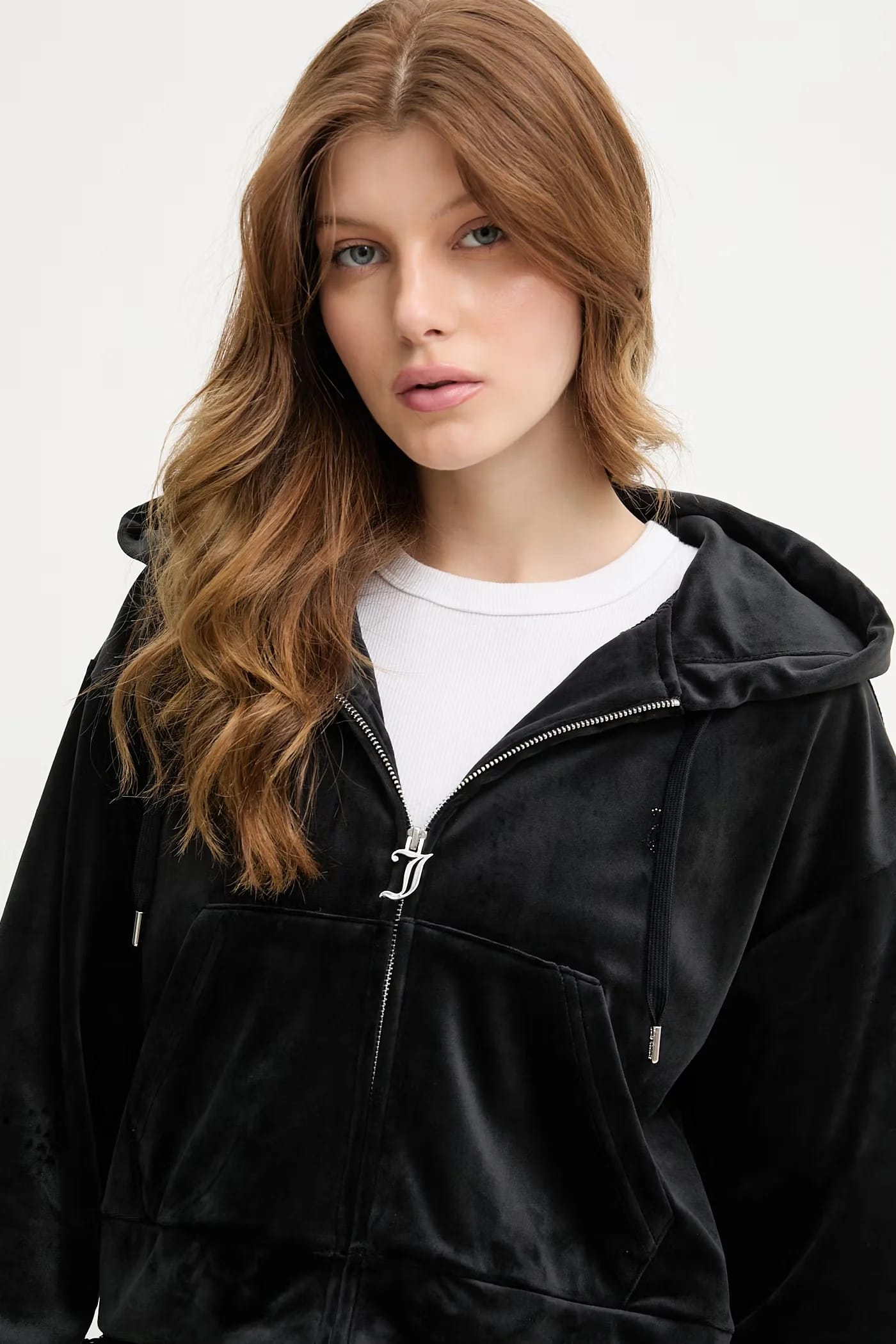 ICCLE HOODIE женская велюровая толстовка - фото 4