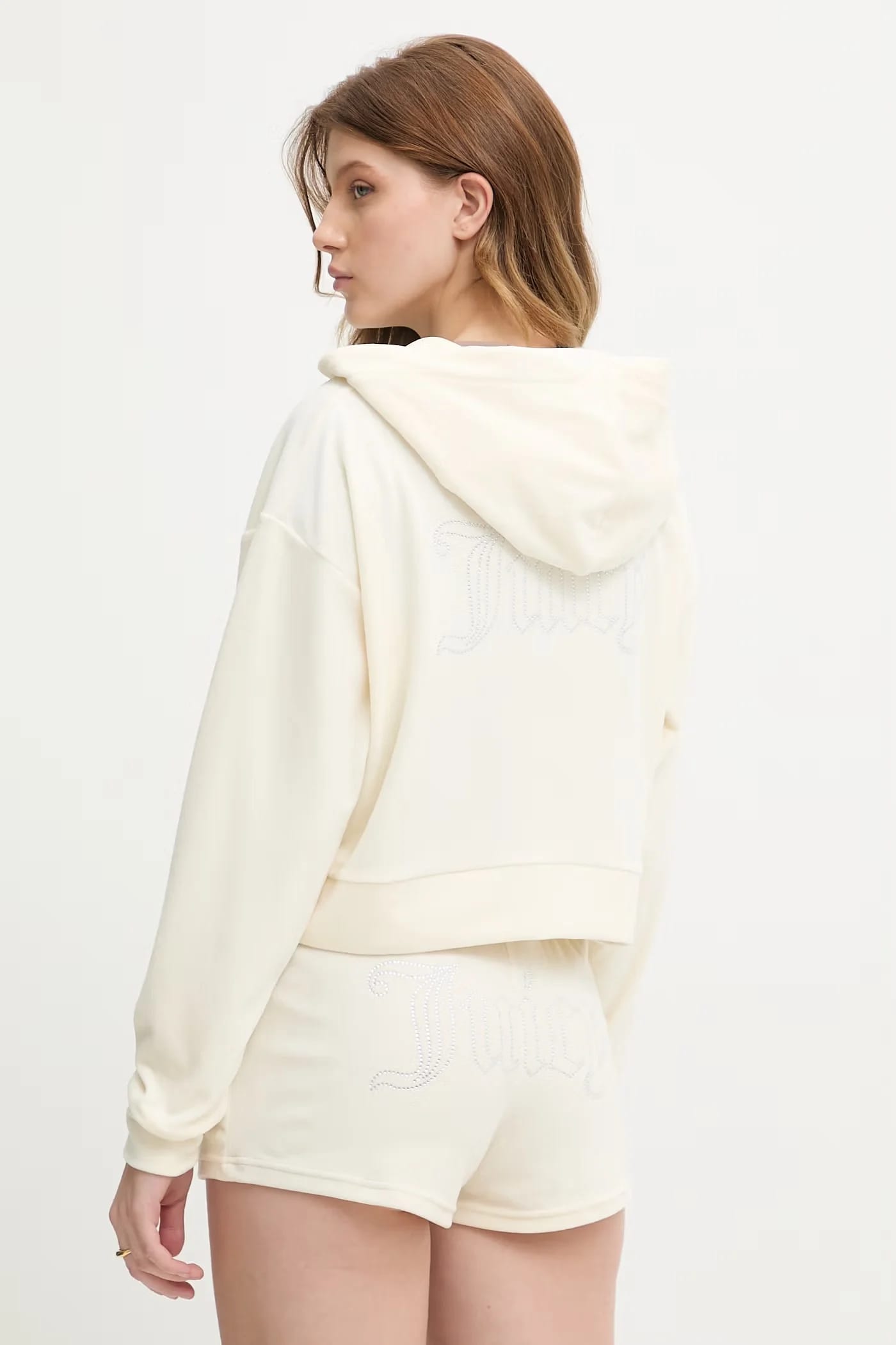 ICCLE HOODIE женская велюровая толстовка - фото 3