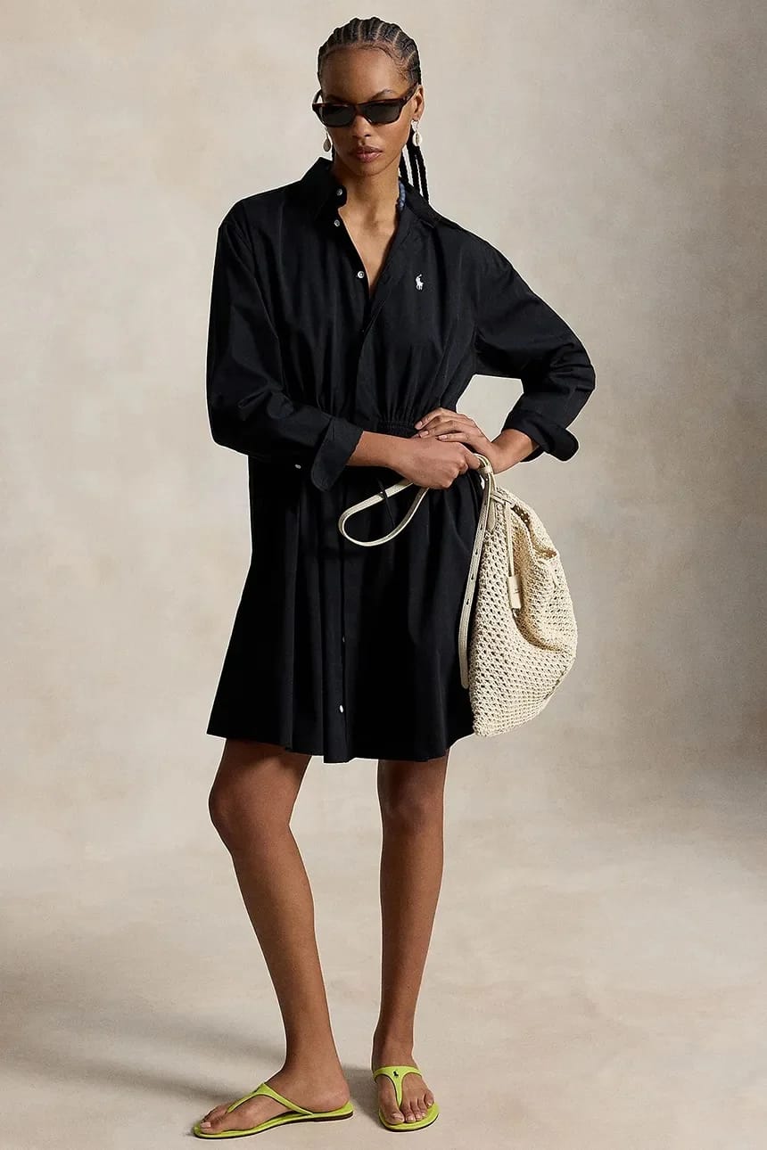 Хлопковое платье MW CTN PW-WVN-DRESSES