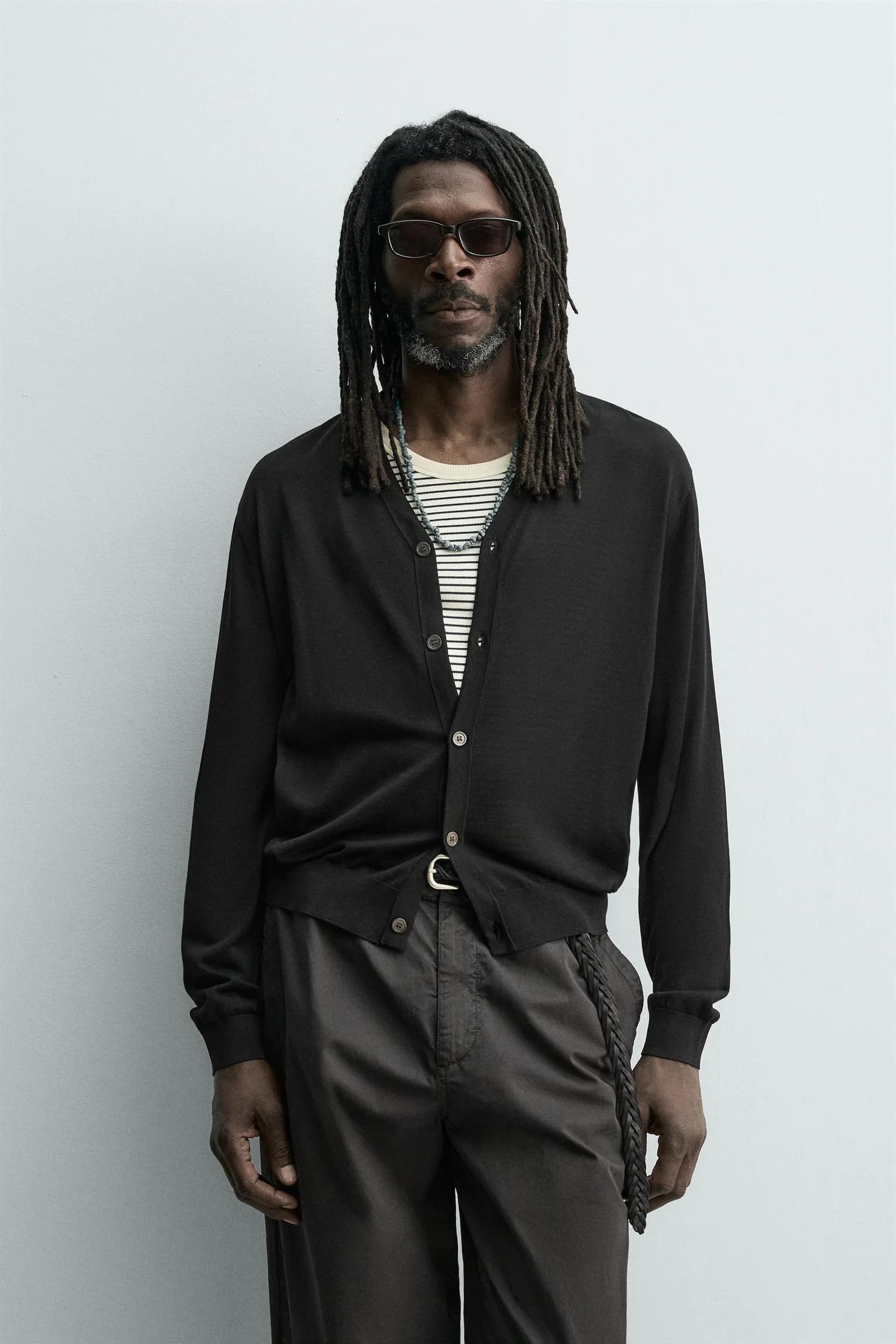 КАРДИГАН 100% ШЕЛК AARON LEVINE X Zara