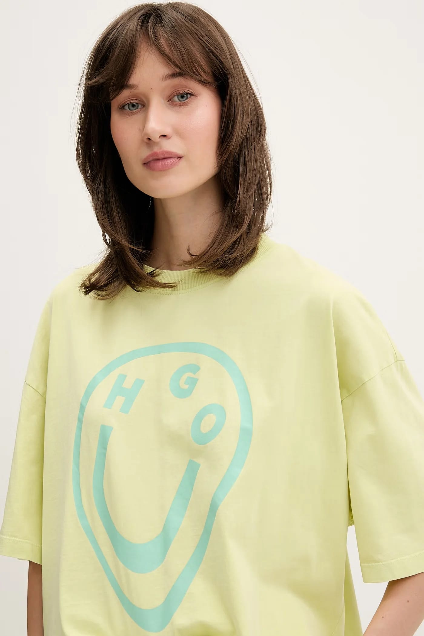 Женская хлопковая футболка Oversized_Tee_B - фото 4