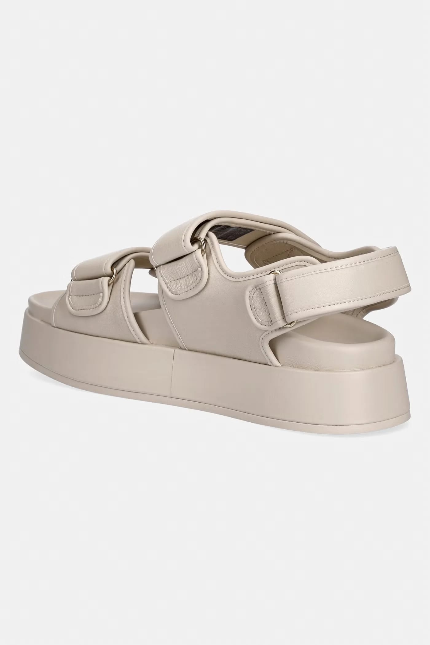 Женские кожаные босоножки на платформе LEATHER SPORTY PLATFORM SANDAL - фото 3