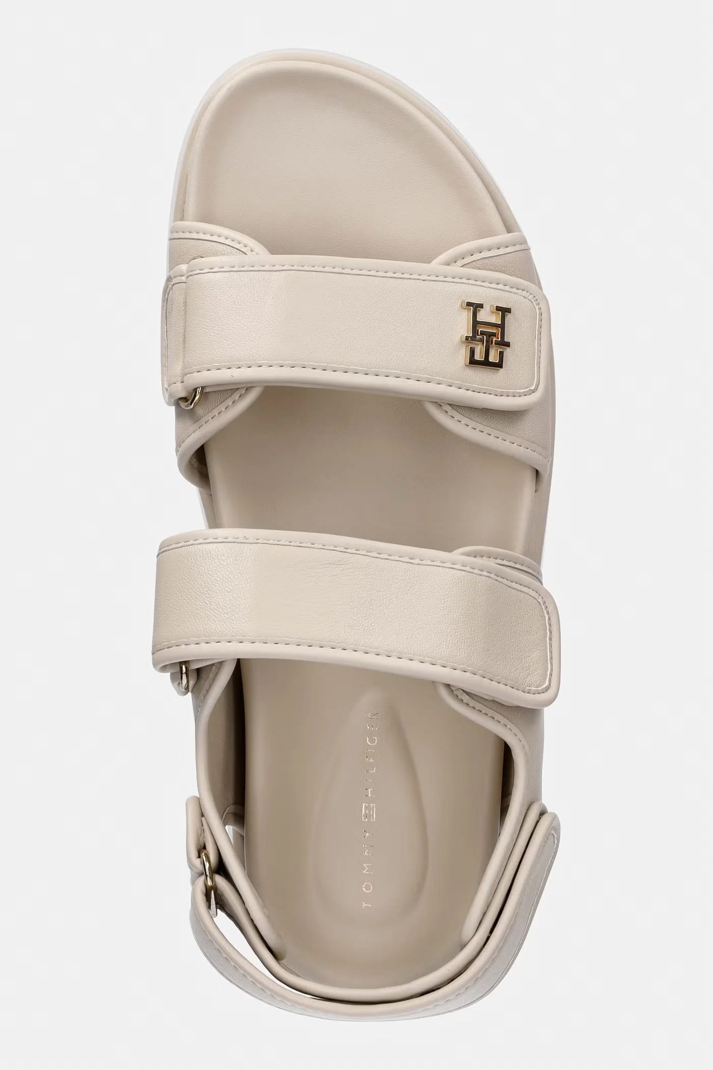 Женские кожаные босоножки на платформе LEATHER SPORTY PLATFORM SANDAL - фото 4