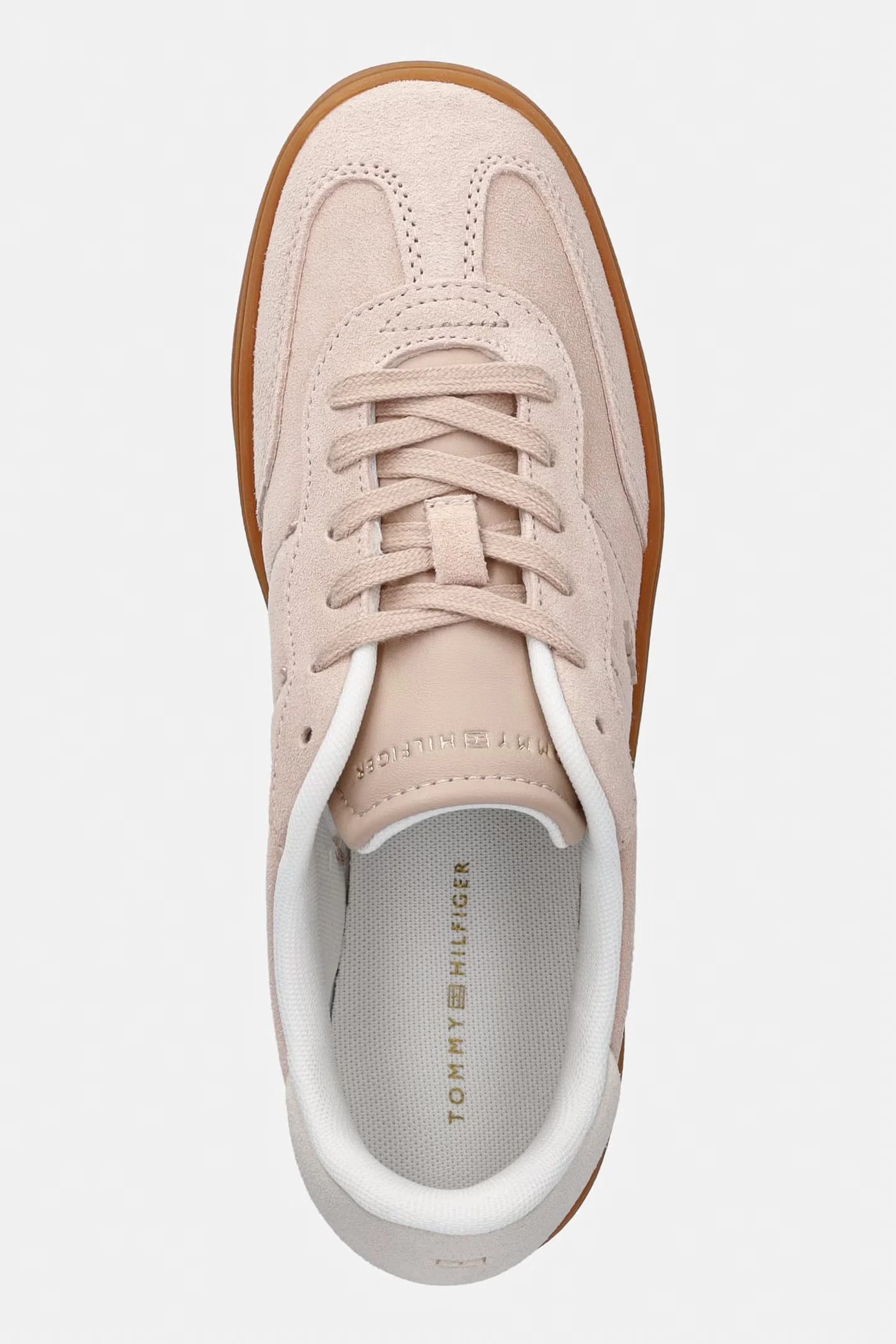 TH HERITAGE MONOGRAM SNEAKER замшевые женские кроссовки - фото 4