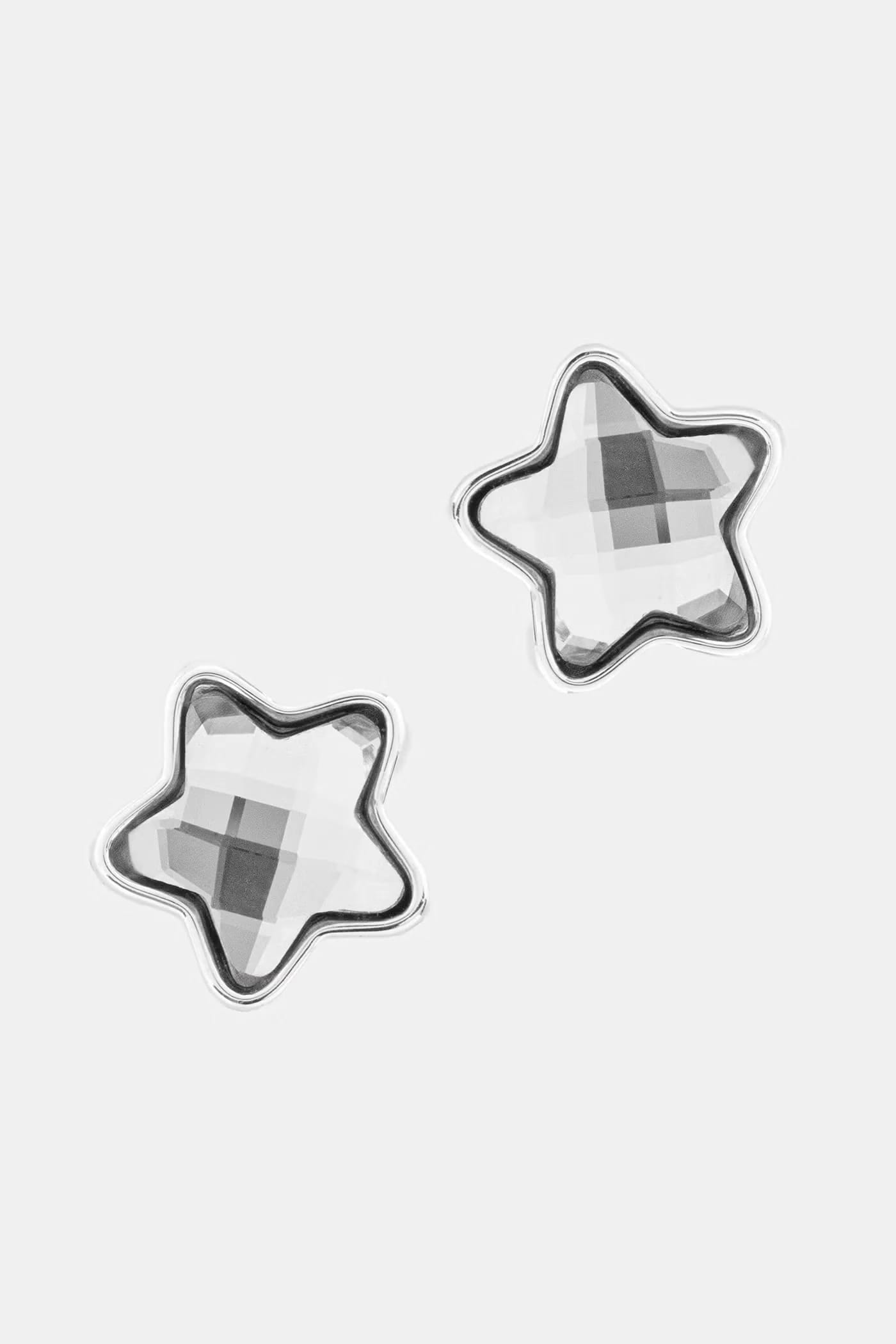Женские посеребренные серьги Mini Icons