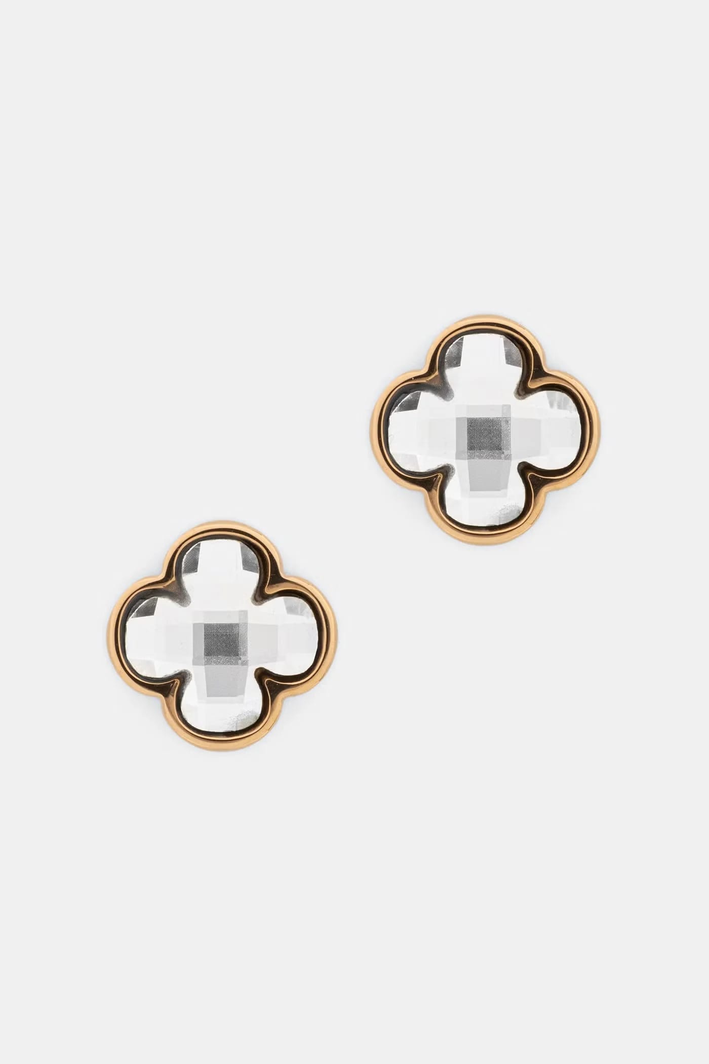 Женские позолоченные серьги Mini Icons