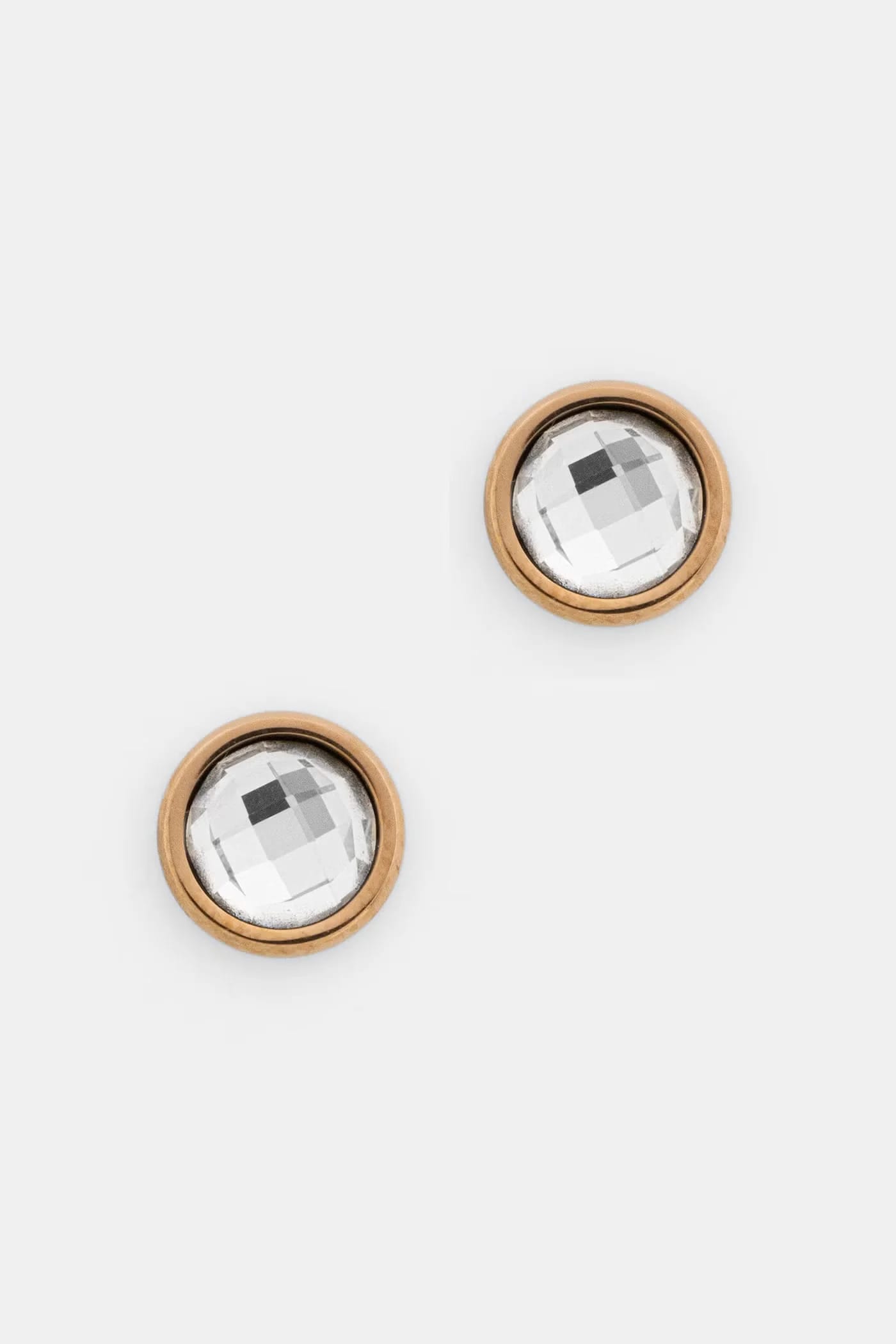 Женские позолоченные серьги Mini Icons