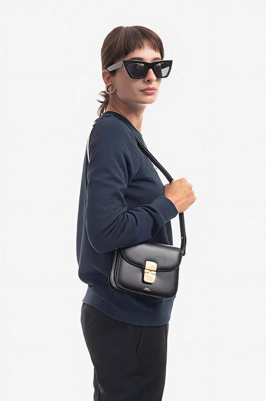А.П.К. кожаная сумка Sac Grace Mini PXBMW-F61515 BLACK - фото 2