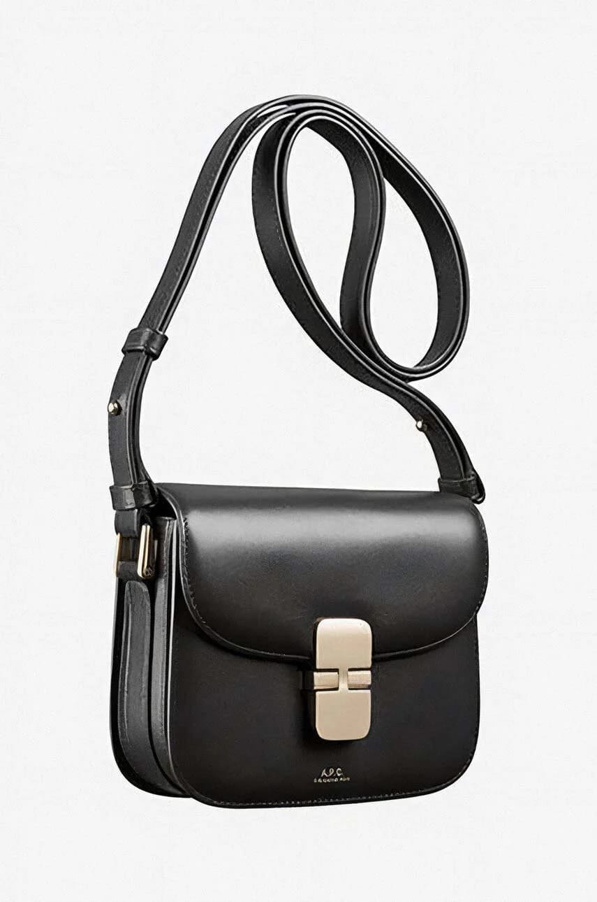 А.П.К. кожаная сумка Sac Grace Mini PXBMW-F61515 BLACK - фото 4