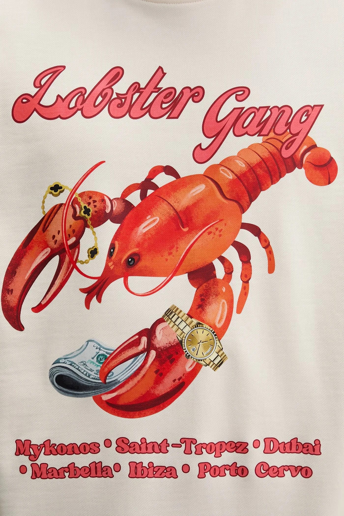 LOBSTER GANG мужская хлопковая толстовка - фото 5