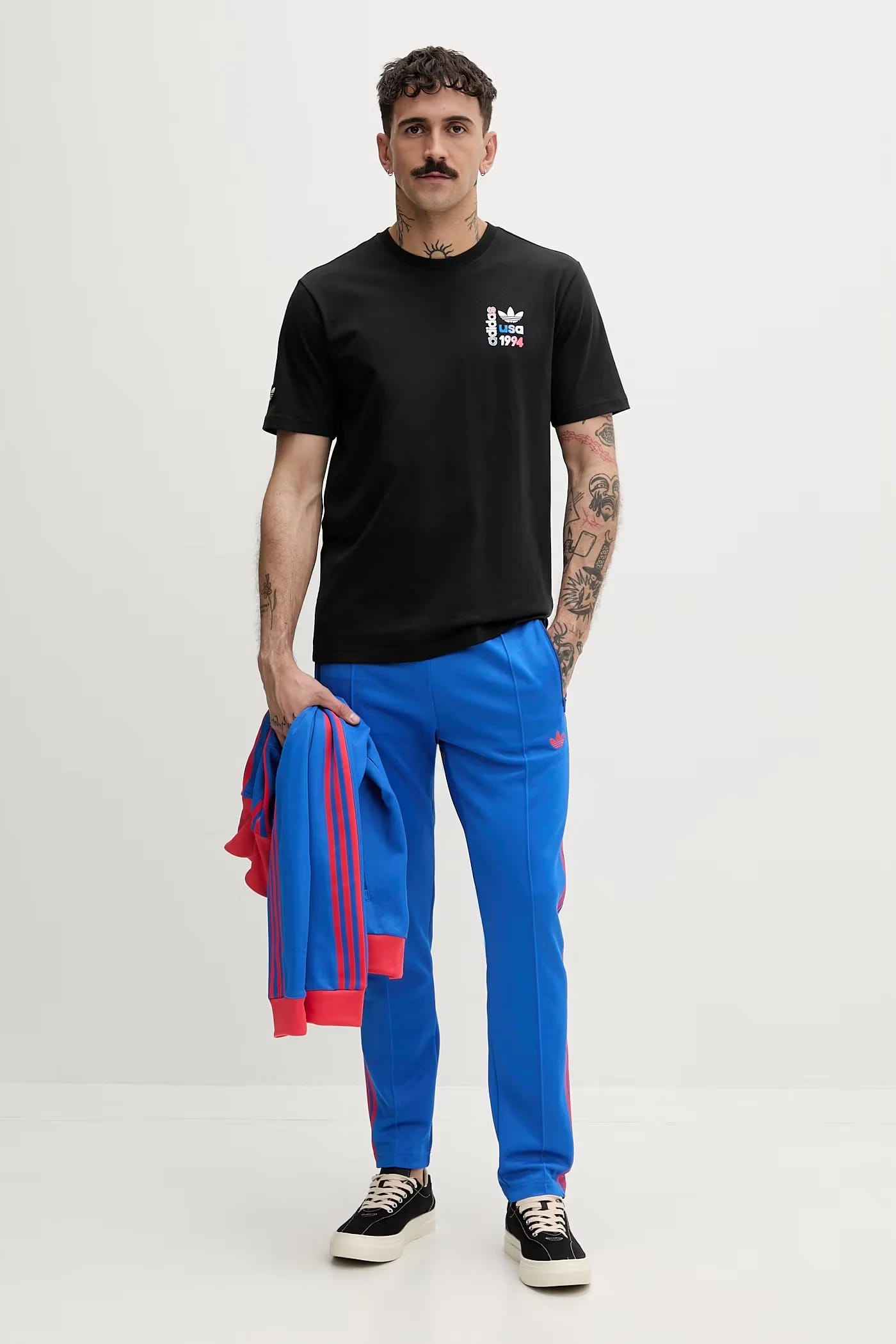 Мужские спортивные штаны из хлопка Beckenbauer. - фото 2