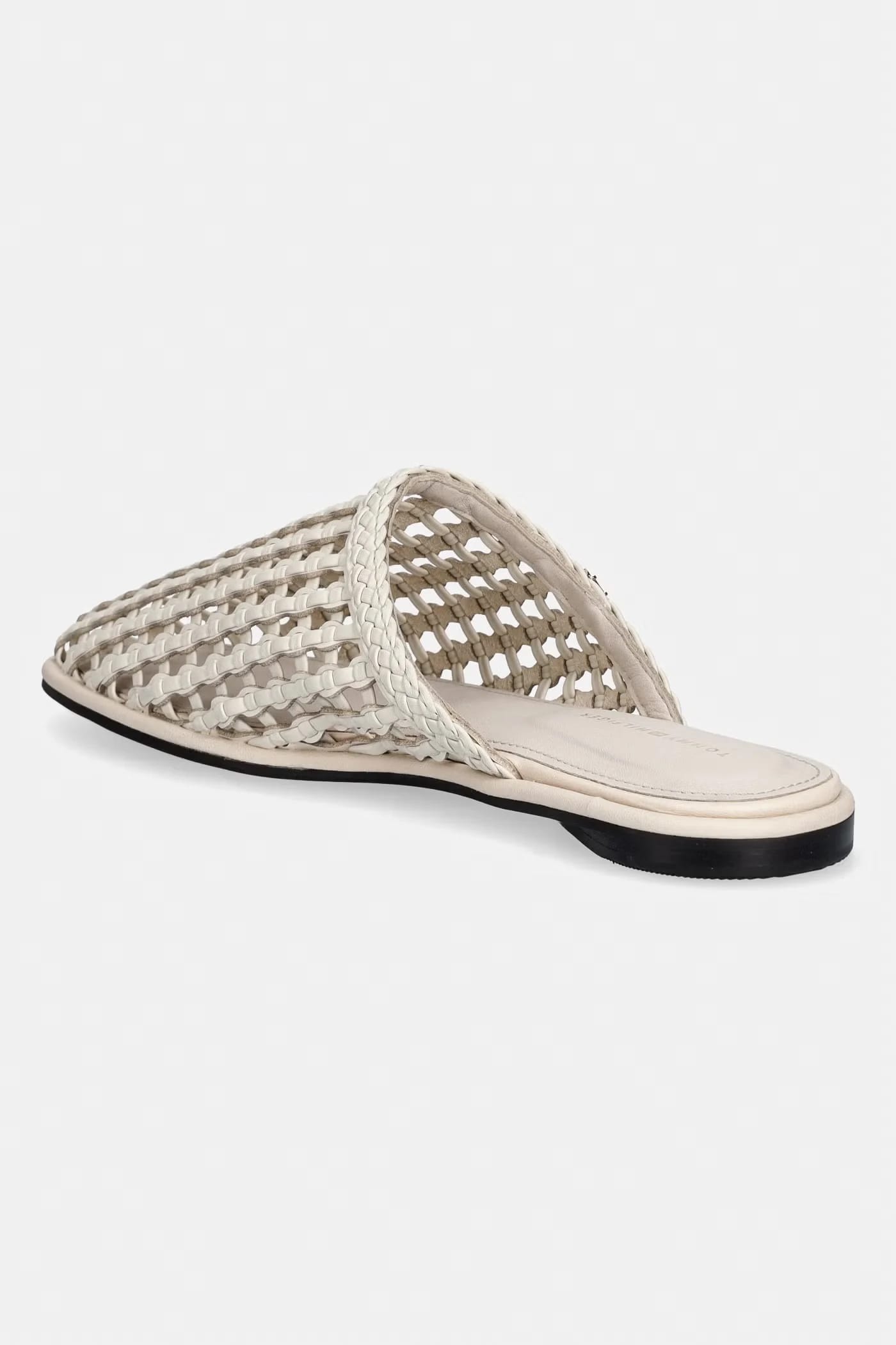Женские шлепанцы HILFIGER LEATHER MIX FLAT MULE - фото 3