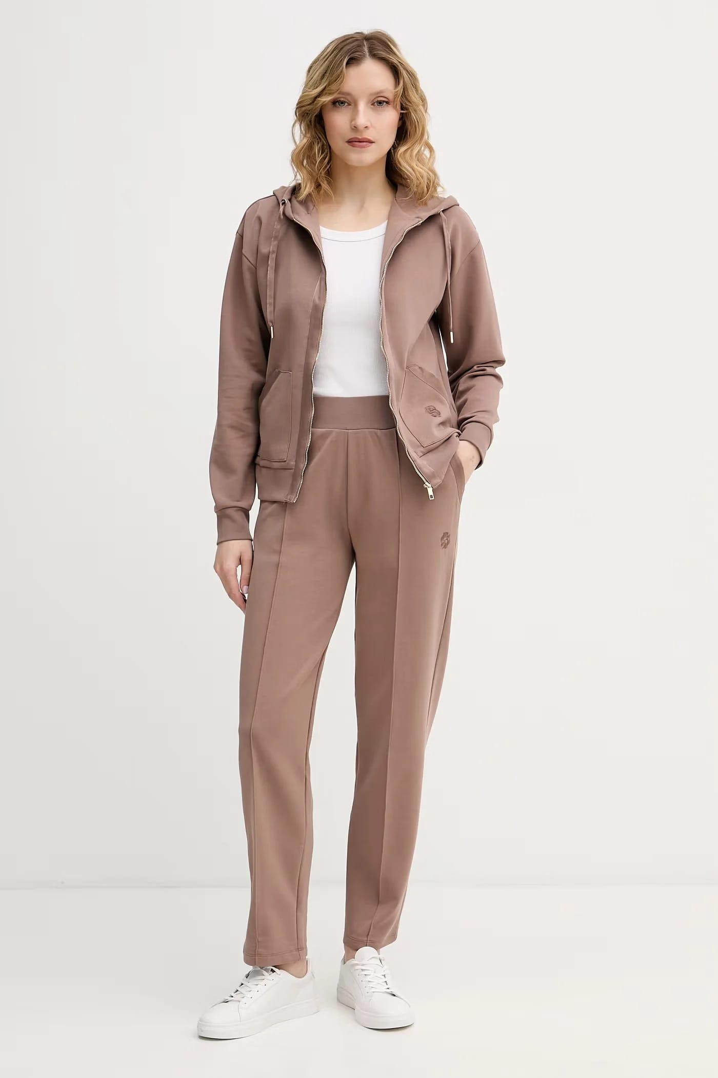 Женская хлопковая толстовка с капюшоном Shiny B Jacket H. - фото 2