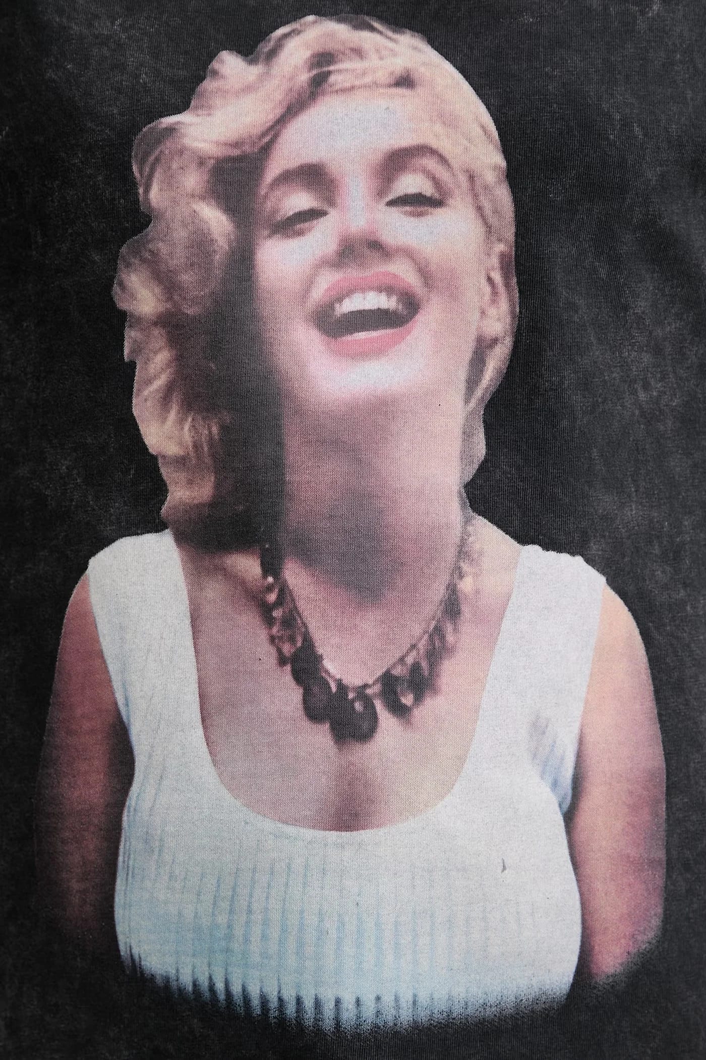 Женская футболка оверсайз из хлопка MARILYN MONROE - фото 5