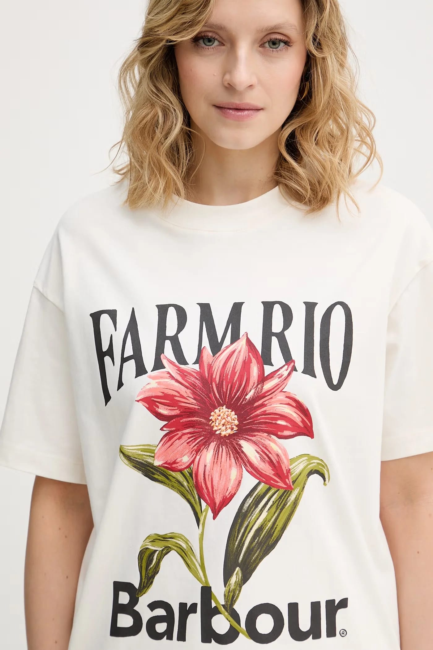 Женская хлопковая футболка x Farm Rio - фото 4