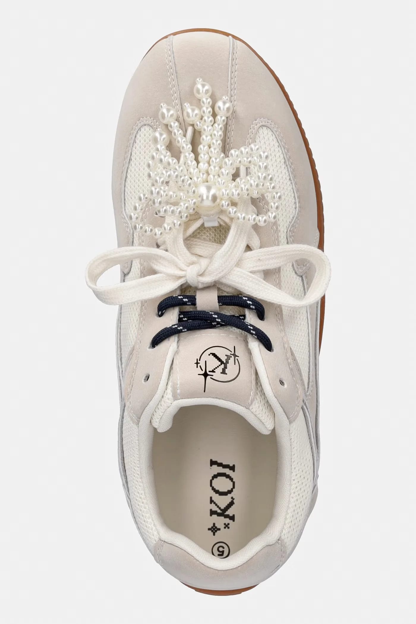 Женские кроссовки Wanderlust Flat Pearl Trainers - фото 4