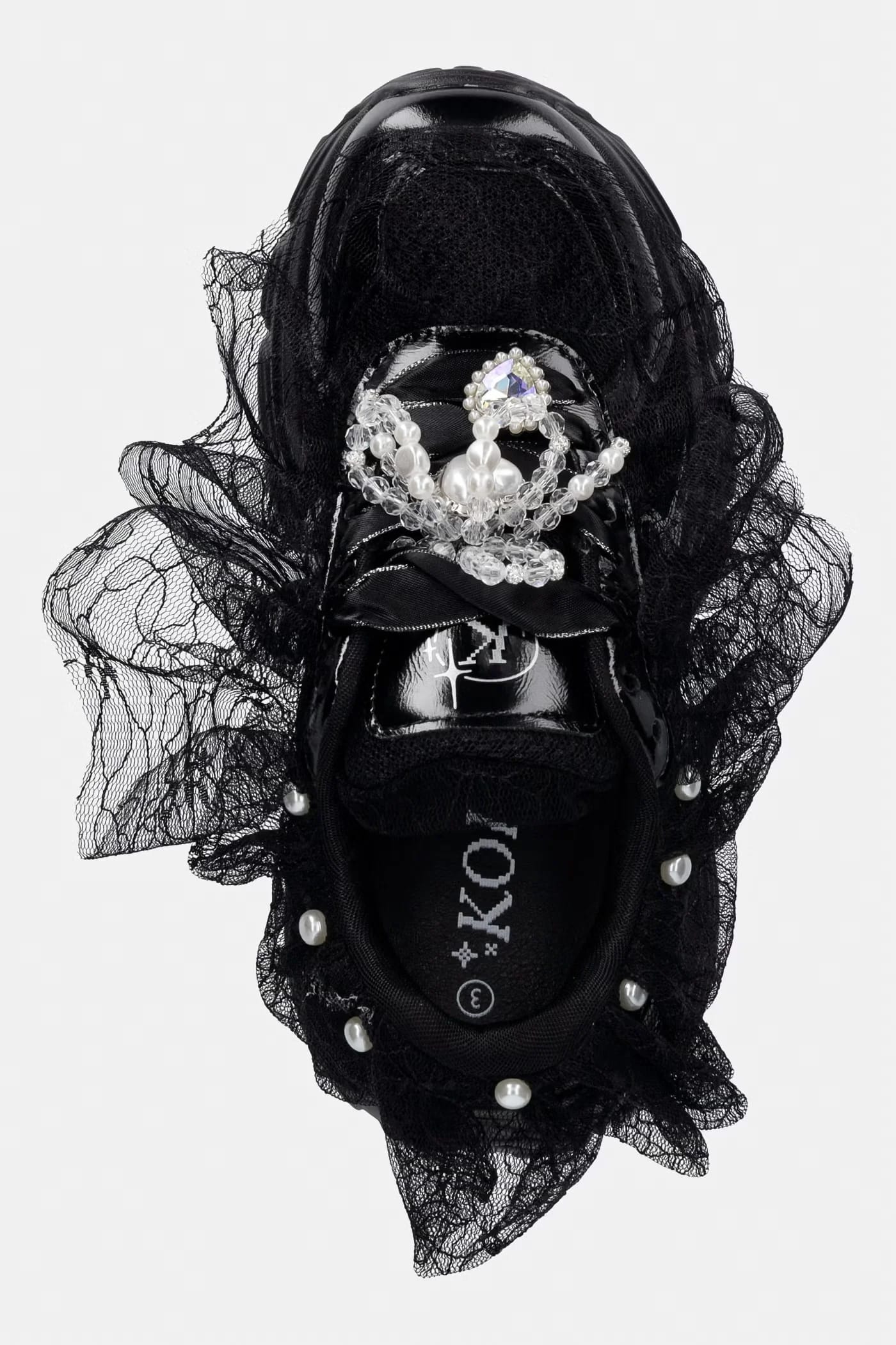 Кроссовки Kelpie Whimsical Terrain Trainers - Черные женские кроссовки - фото 4