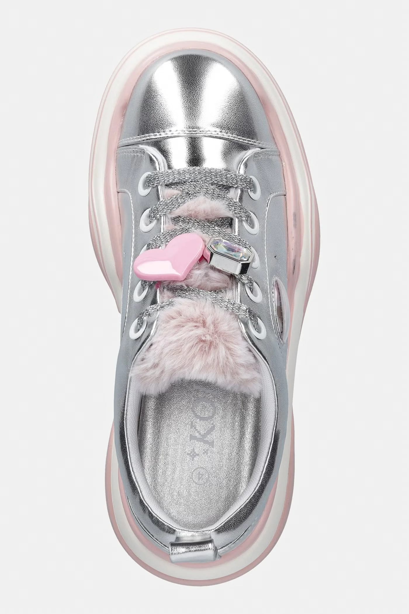 Женские кроссовки Girlie Pop Chunky Trainers - фото 4