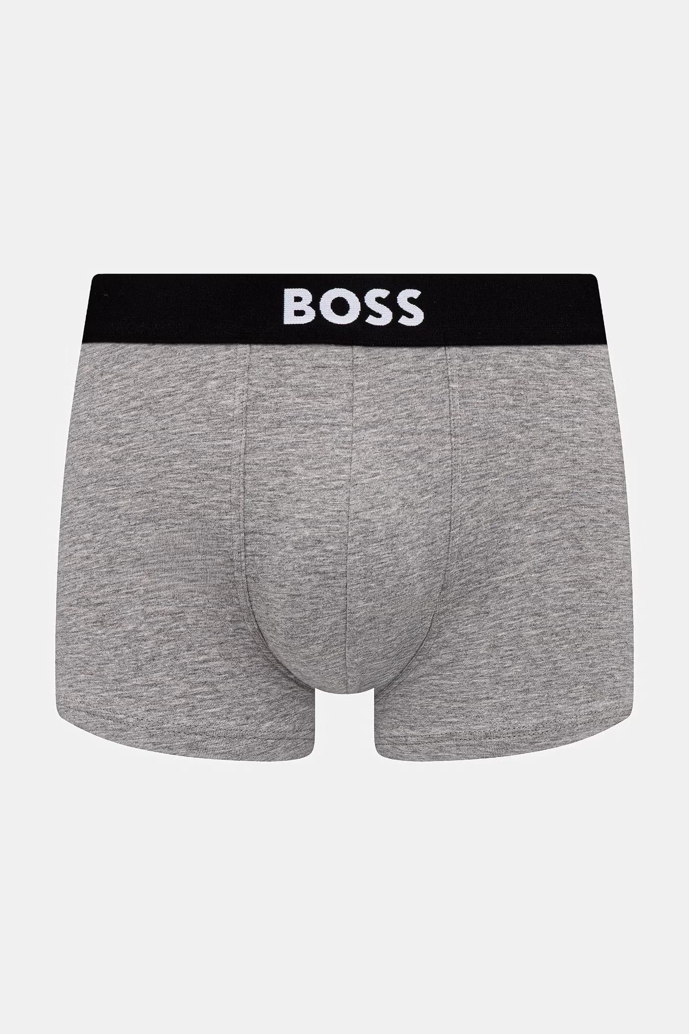 Мужские боксеры из хлопка с эластаном Trunk 3P BOSS ONE 3 шт. - фото 3