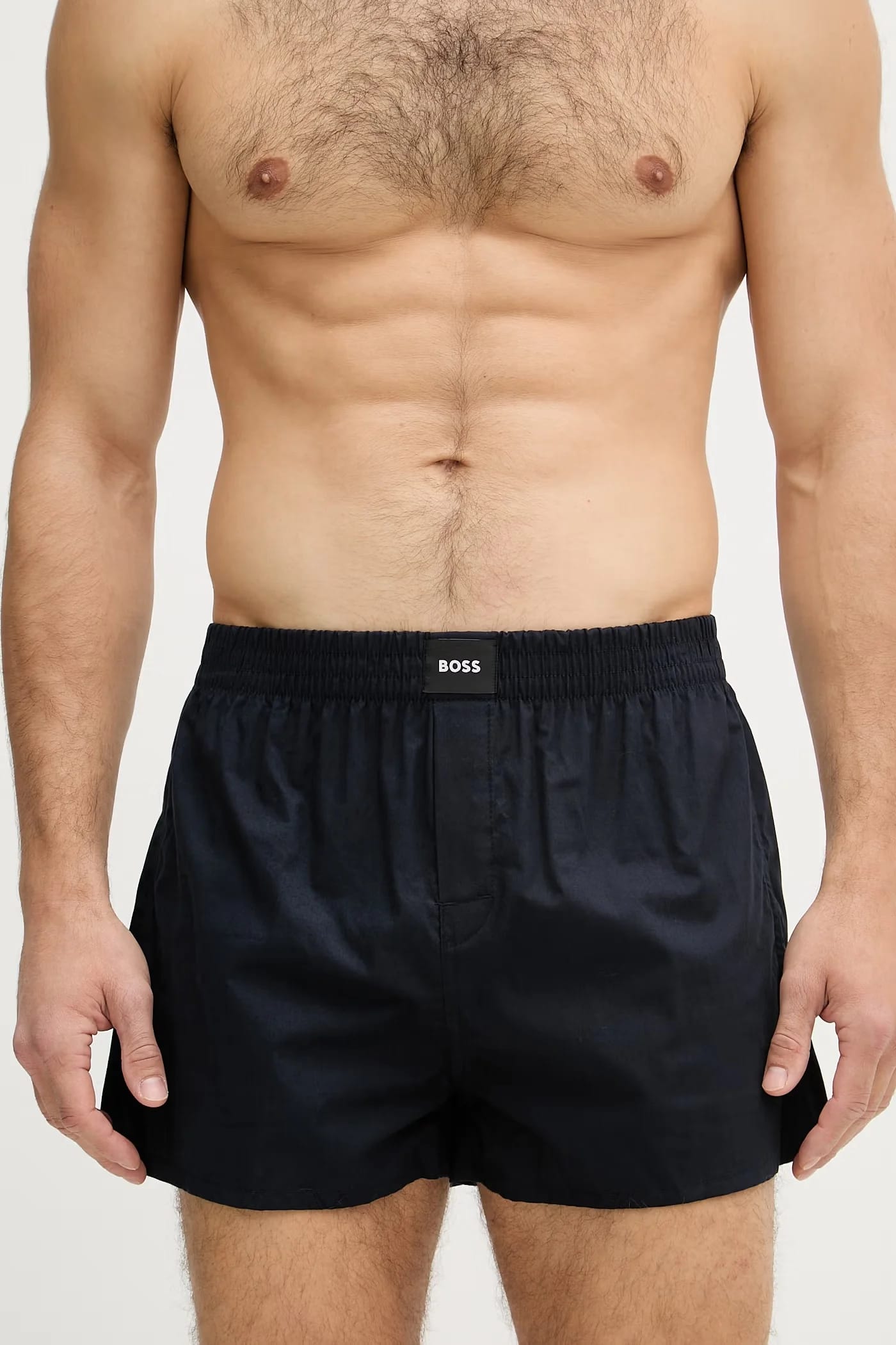 Свободные мужские хлопковые боксеры 2P Boxer S. CW Персиковые 2 шт. - фото 3