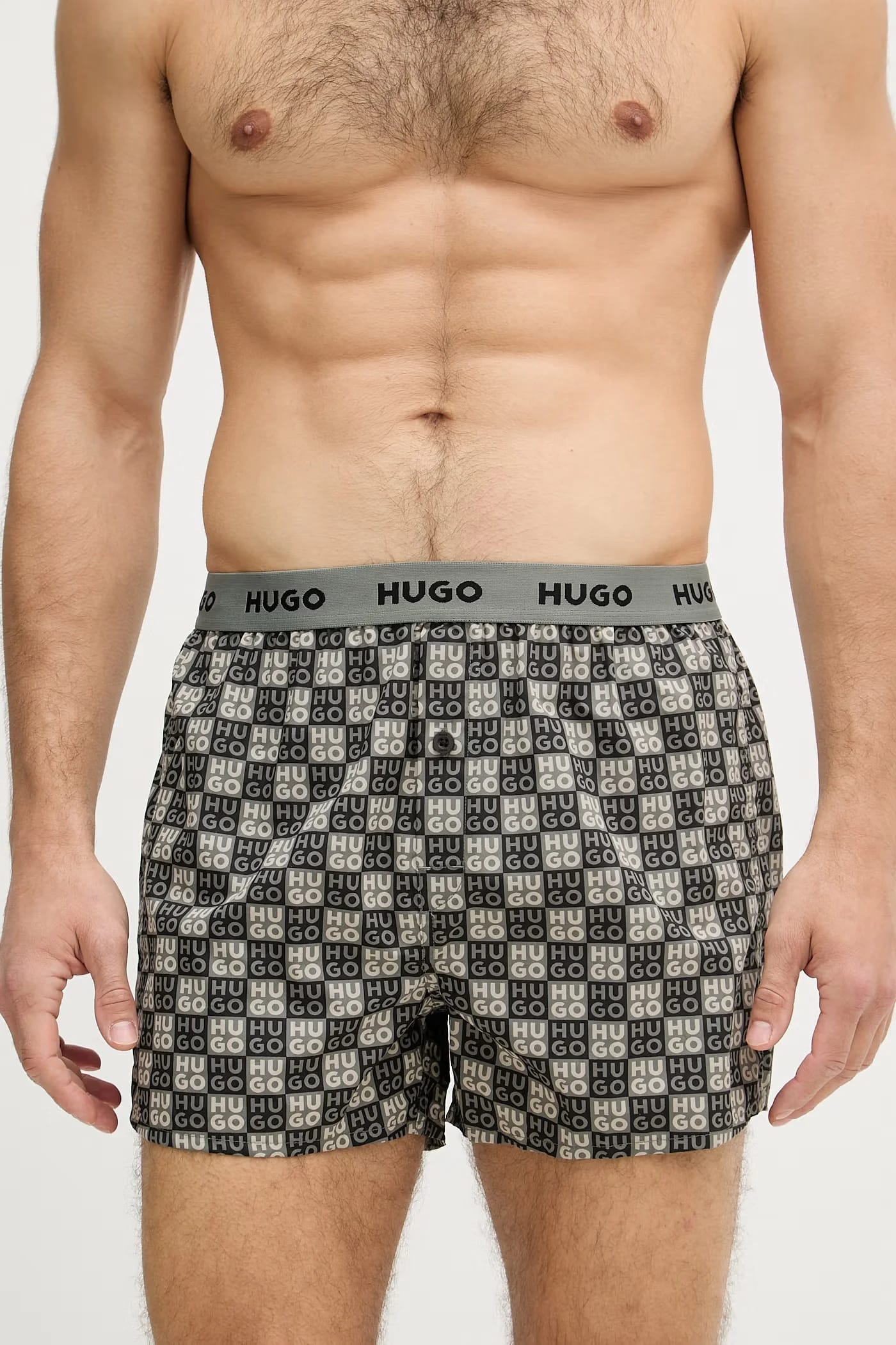 Свободные мужские хлопковые боксеры WOVEN BOXER TRIPLET, 3 шт. - фото 3