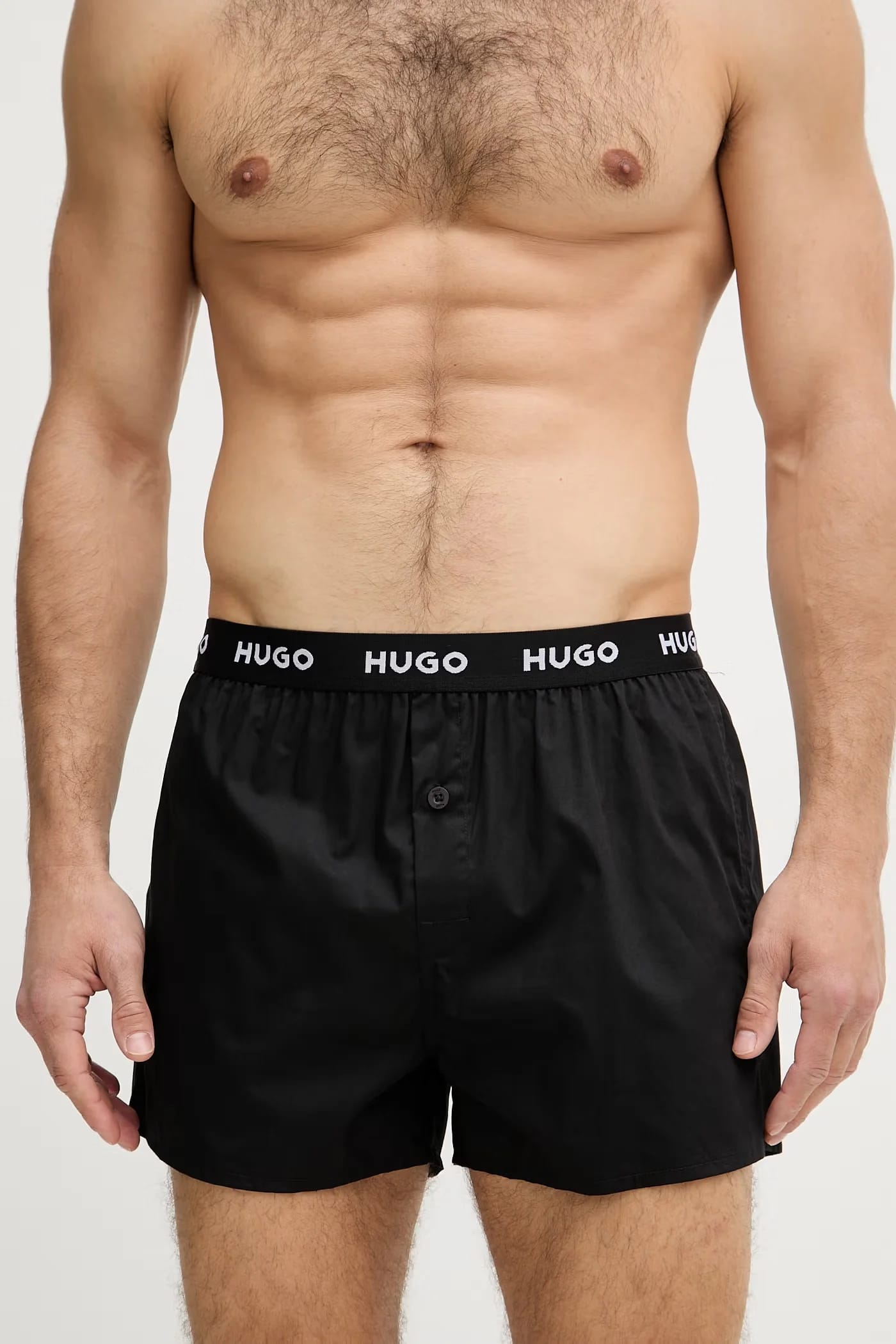 Свободные мужские хлопковые боксеры WOVEN BOXER TRIPLET, 3 шт. - фото 4
