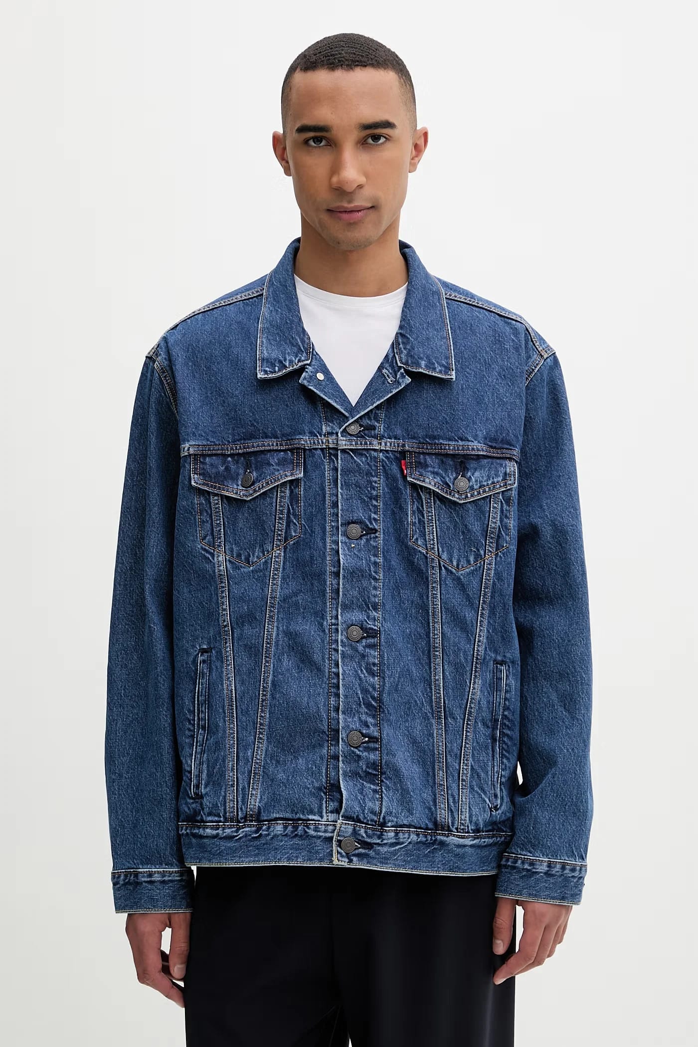 THE TRUCKER JACKET мужская джинсовая куртка