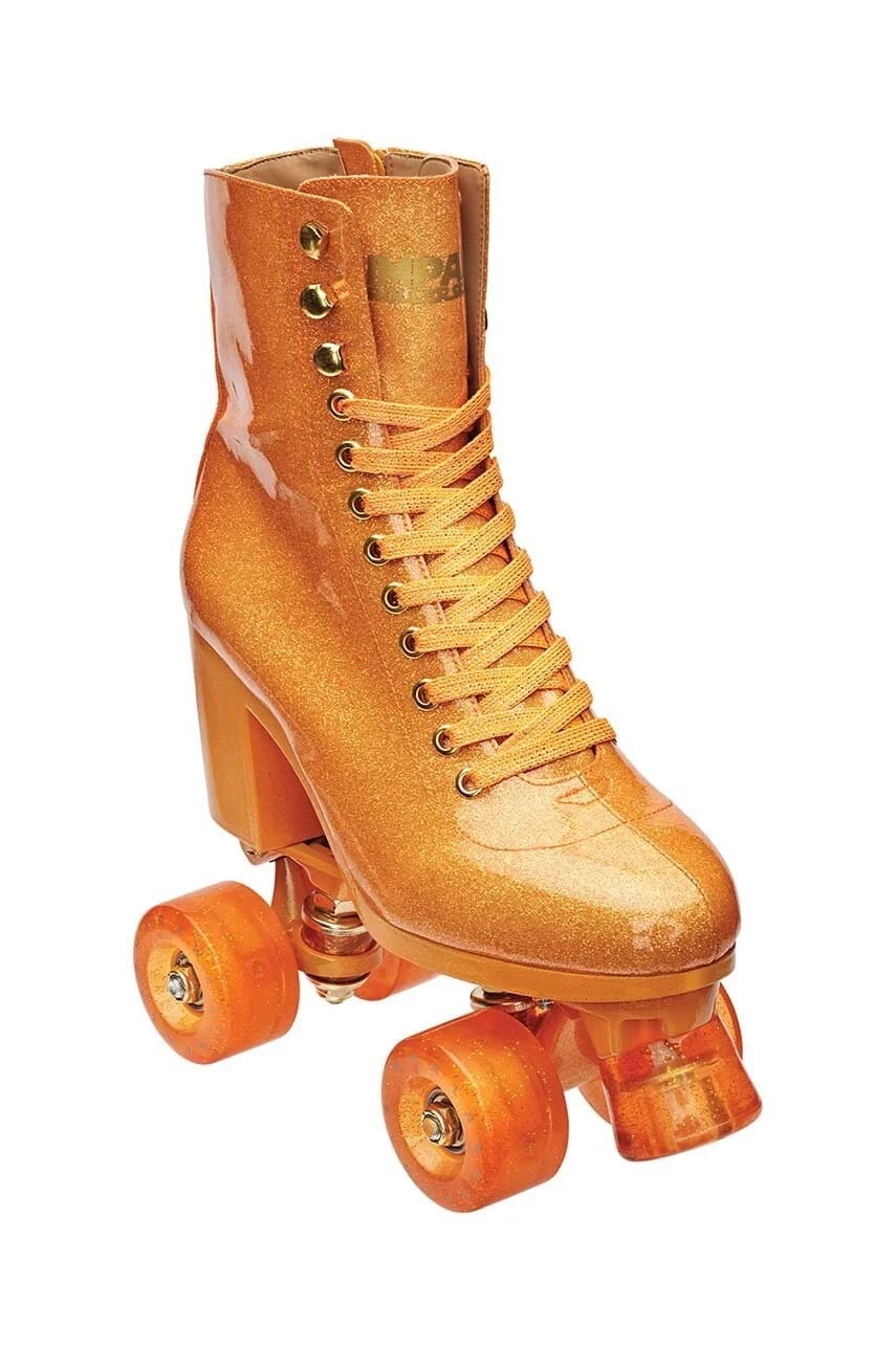 Роликовые коньки Sparkle Orange High Heel x роликовые коньки Marawa - фото 2
