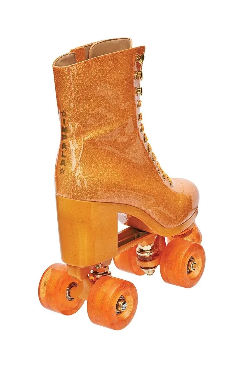 Роликовые коньки Sparkle Orange High Heel x роликовые коньки Marawa - фото 3