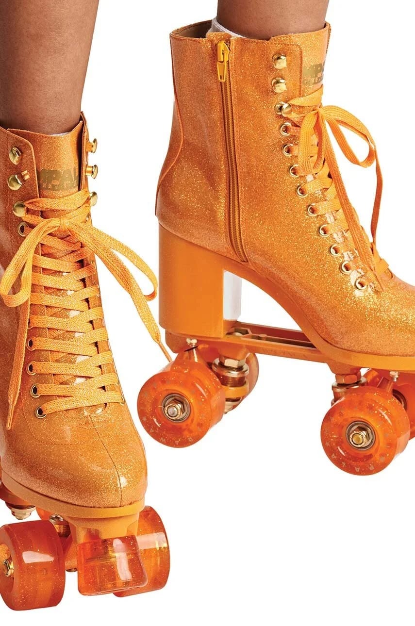 Роликовые коньки Sparkle Orange High Heel x роликовые коньки Marawa - фото 7