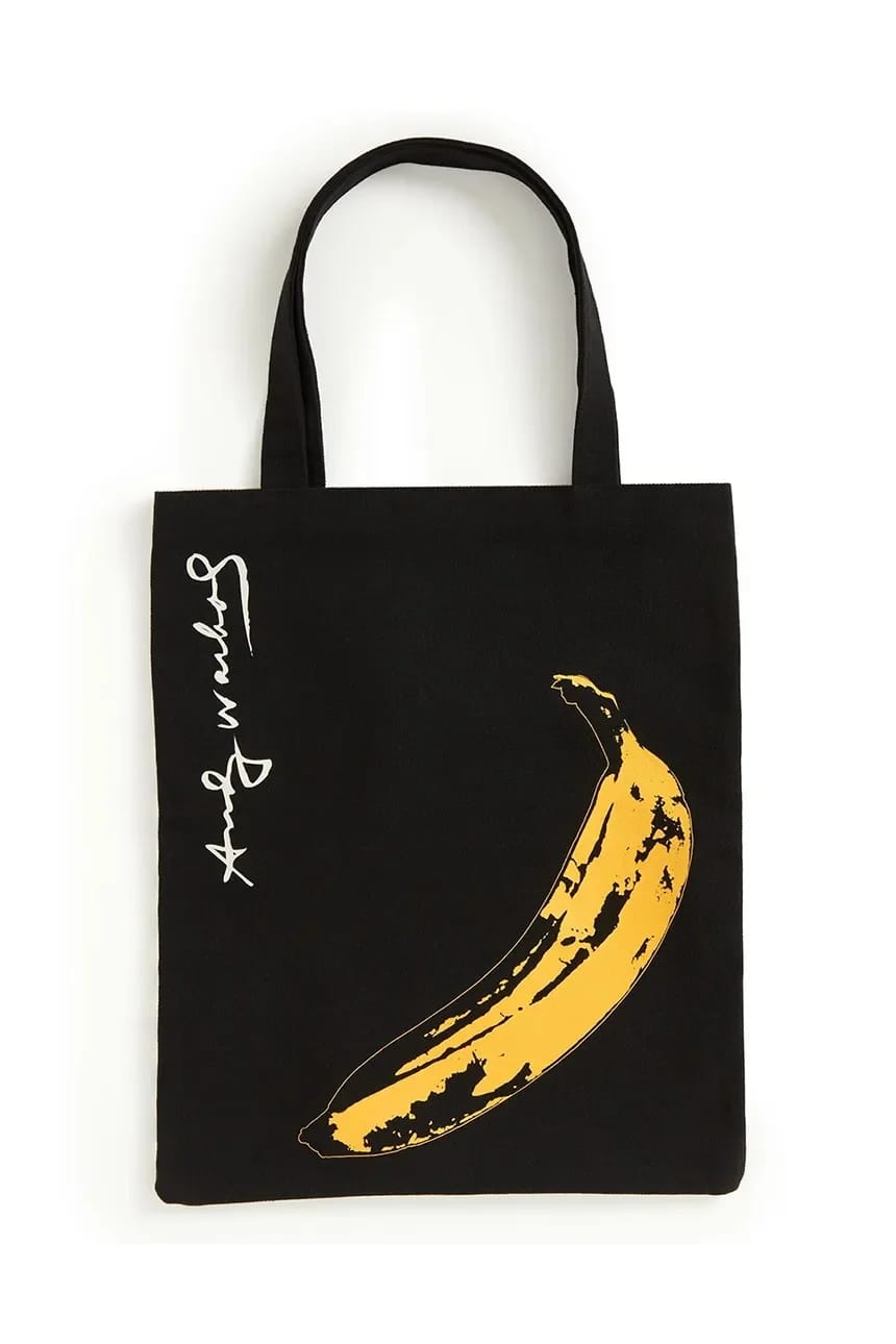 Холщовая большая сумка Warhol Banana