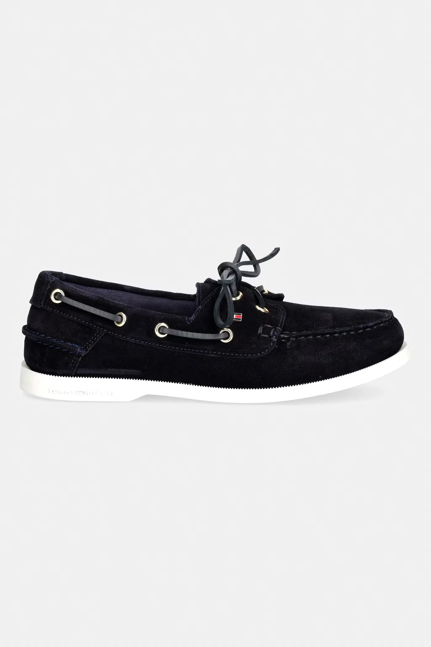 HILFIGER SUEDE BOAT SHOE женские замшевые мокасины - фото 2